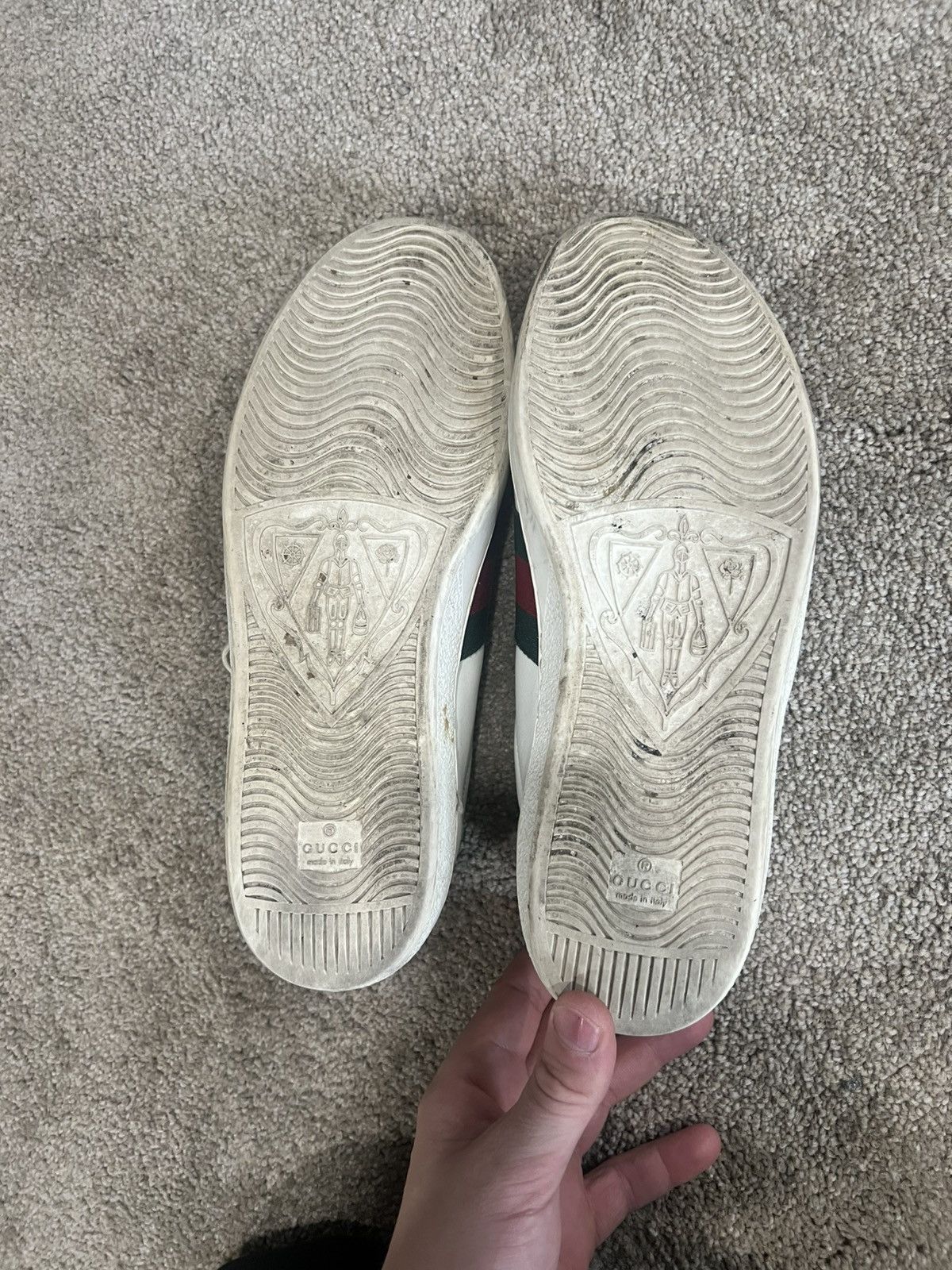 Gucci GUCCI ACE - Snake Mens size 12 Size US 12 / EU 45 - 5 Thumbnail