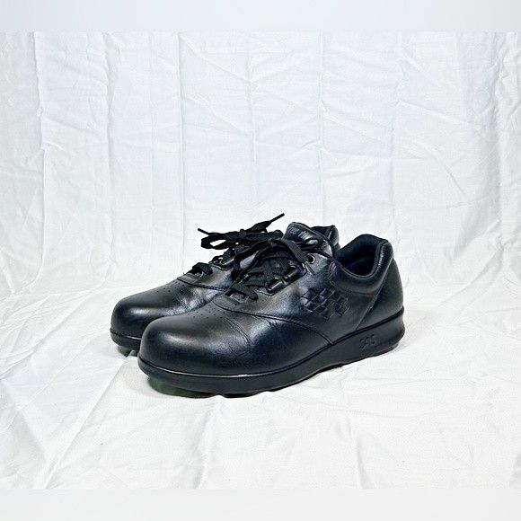 Sas Free Time Black Leather Comfort Walking Shoes~7.5W~ Shoes, Women's