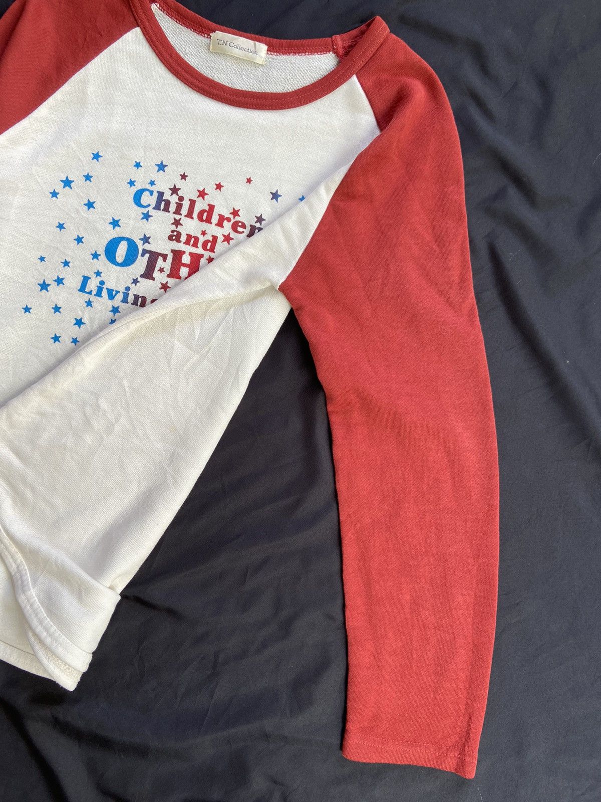Japanese Brand CHILDREN AND OTHER LIVING THINGS RAGLAN TEE Size US S / EU 44-46 / 1 - 4 Thumbnail