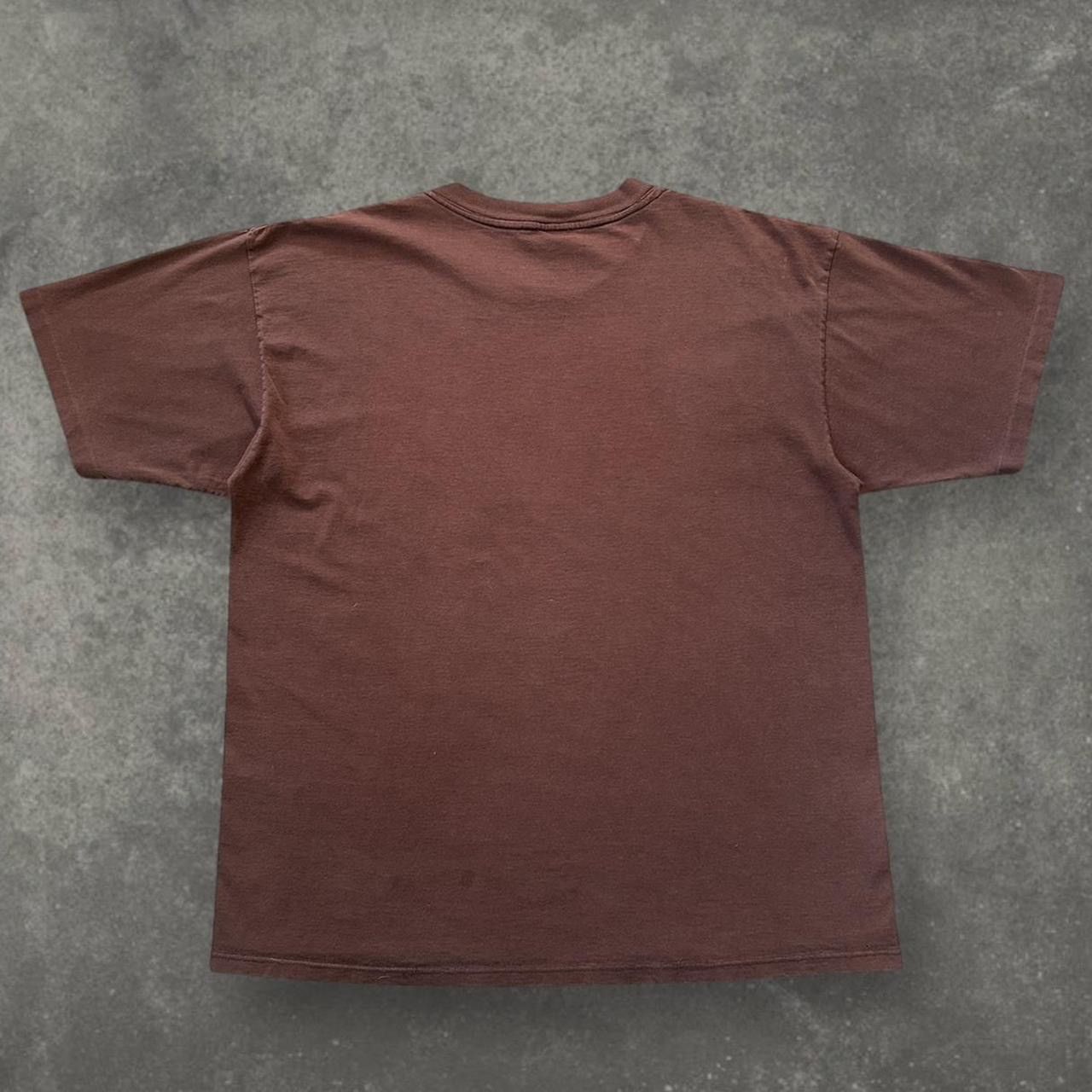 Chocolate Vintage 90s brown chocolate skateboards t-shirt Size US XL / EU 56 / 4 - 3 Thumbnail