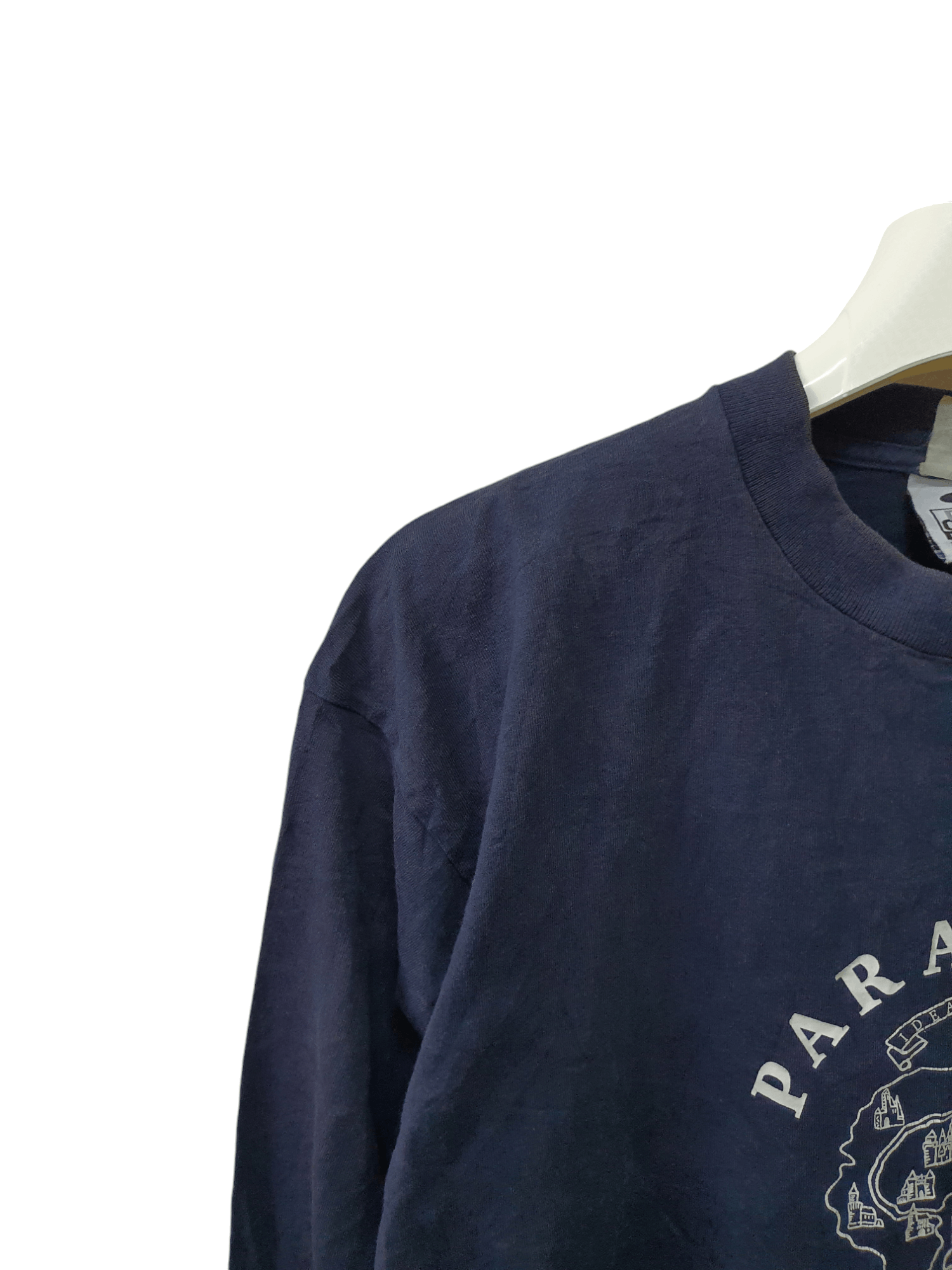 Vintage vintage "Paranoid" long-sleeve t-shirt Size US XL / EU 56 / 4 - 5 Thumbnail
