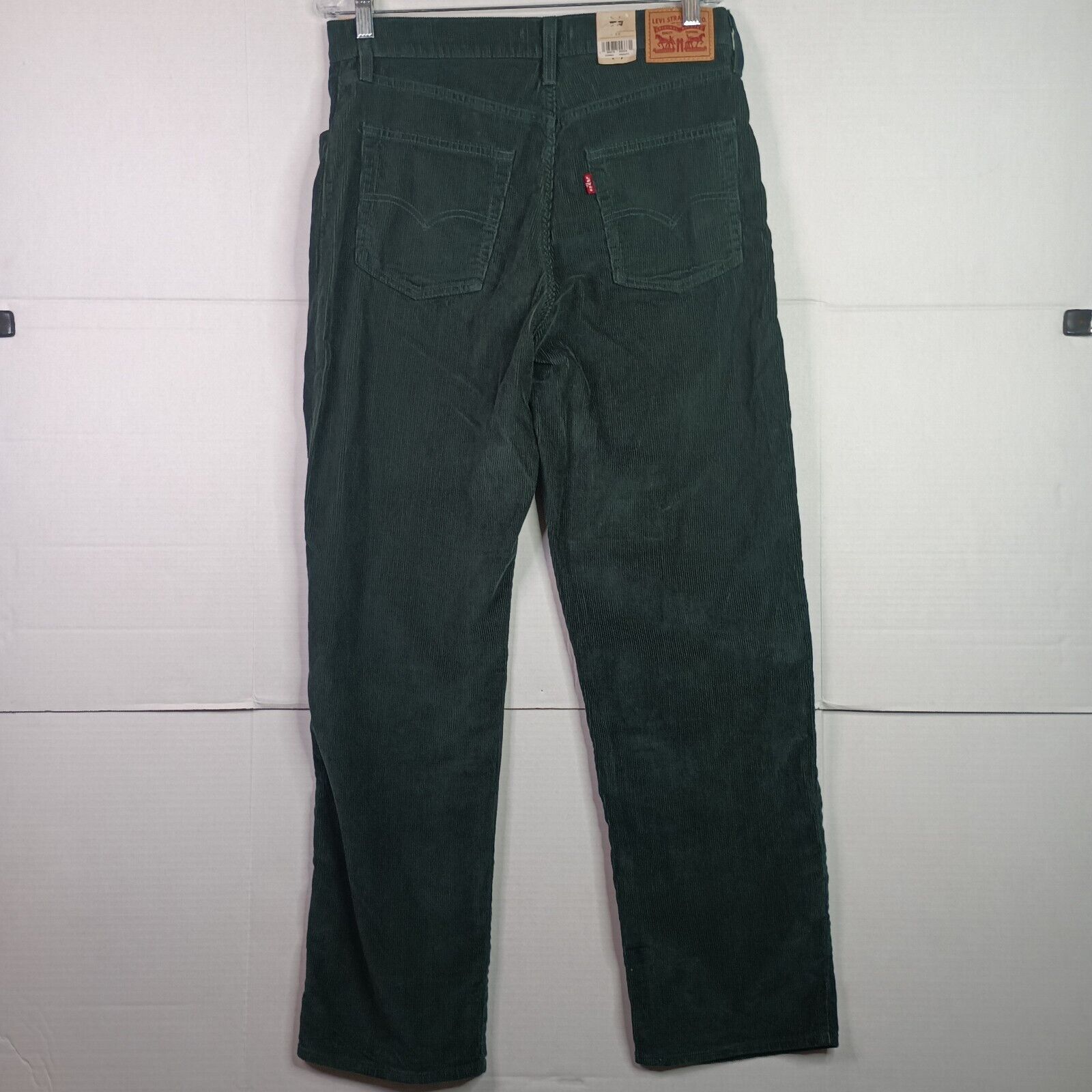Levi's Levi's Women's 94 Baggy Green Corduroy Loose Fit Pants 30x31 Size 30" / US 8 / IT 44 - 7 Thumbnail