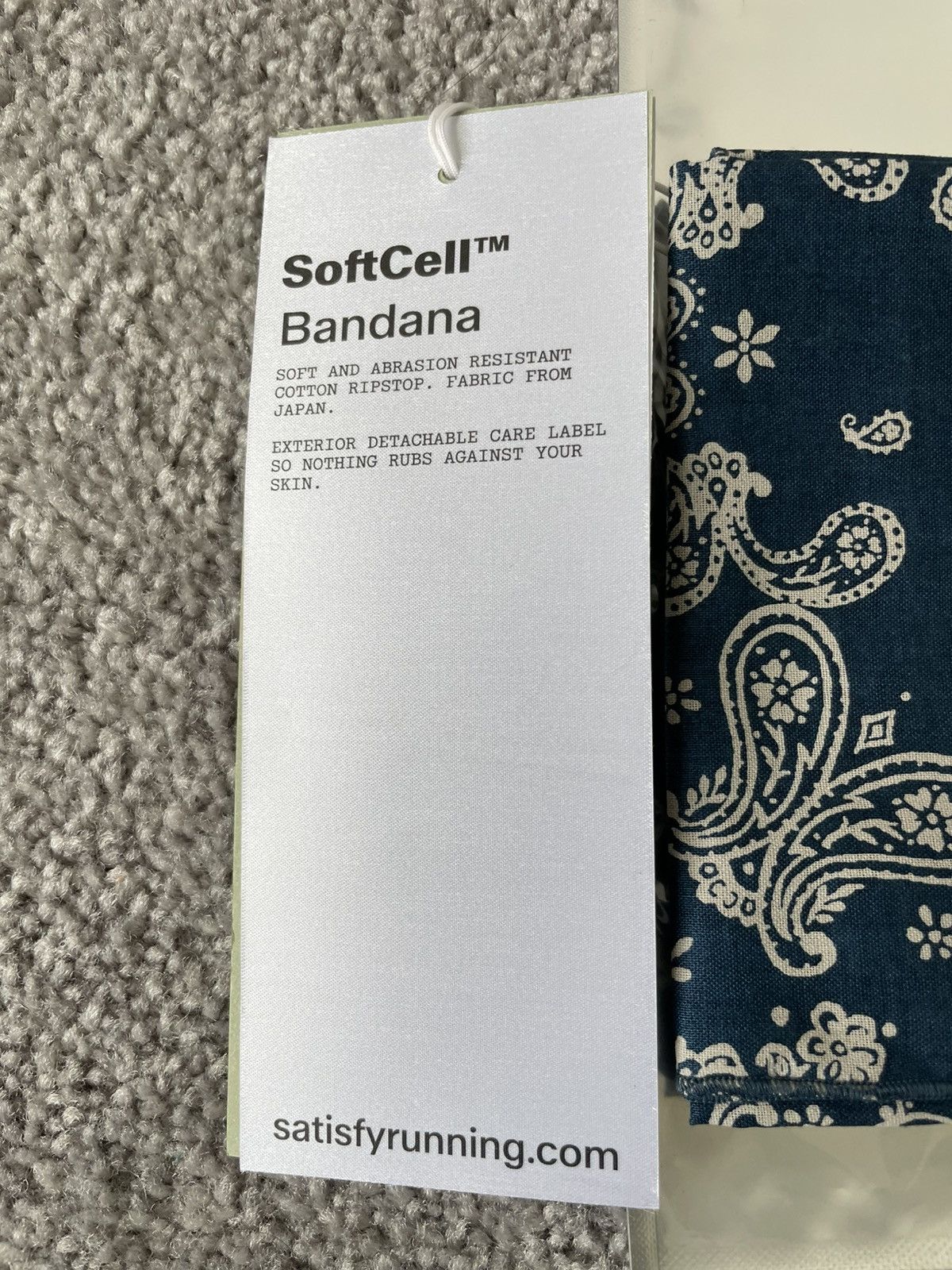 Satisfy Satisfy Running Bandana Running Cult Member Size ONE SIZE - 4 Thumbnail