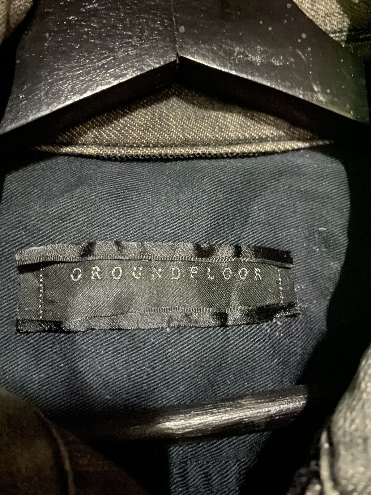 Japanese Brand Ground Floor Grey Denim Jacket – Vintage-Style Men’s Casual Size US S / EU 44-46 / 1 - 6 Thumbnail