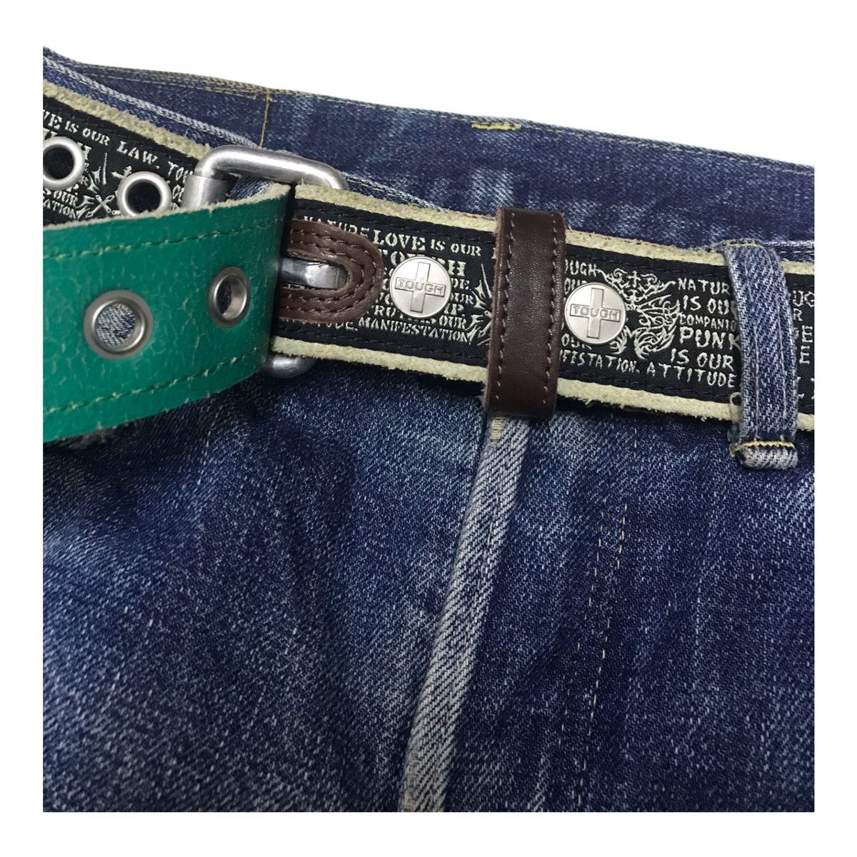 Hysteric Glamour × If Six Was Nine × Japanese Brand Tough Jean Punk Full Print Belt Size ONE SIZE - 3 Thumbnail
