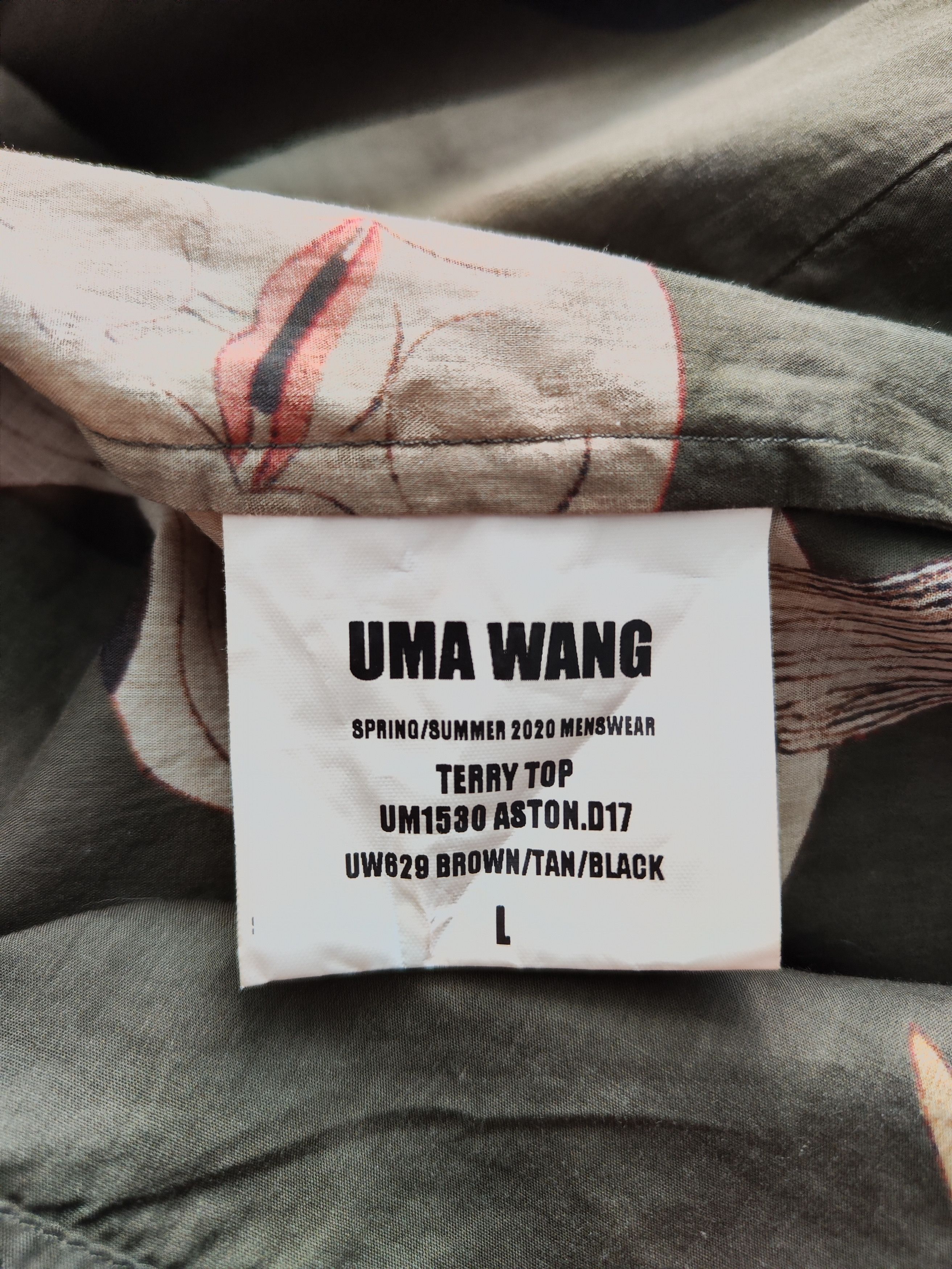 Uma Wang Mask terry top.Like Paul Harnden or Archivio J.M. Ribot Size US L / EU 52-54 / 3 - 6 Thumbnail