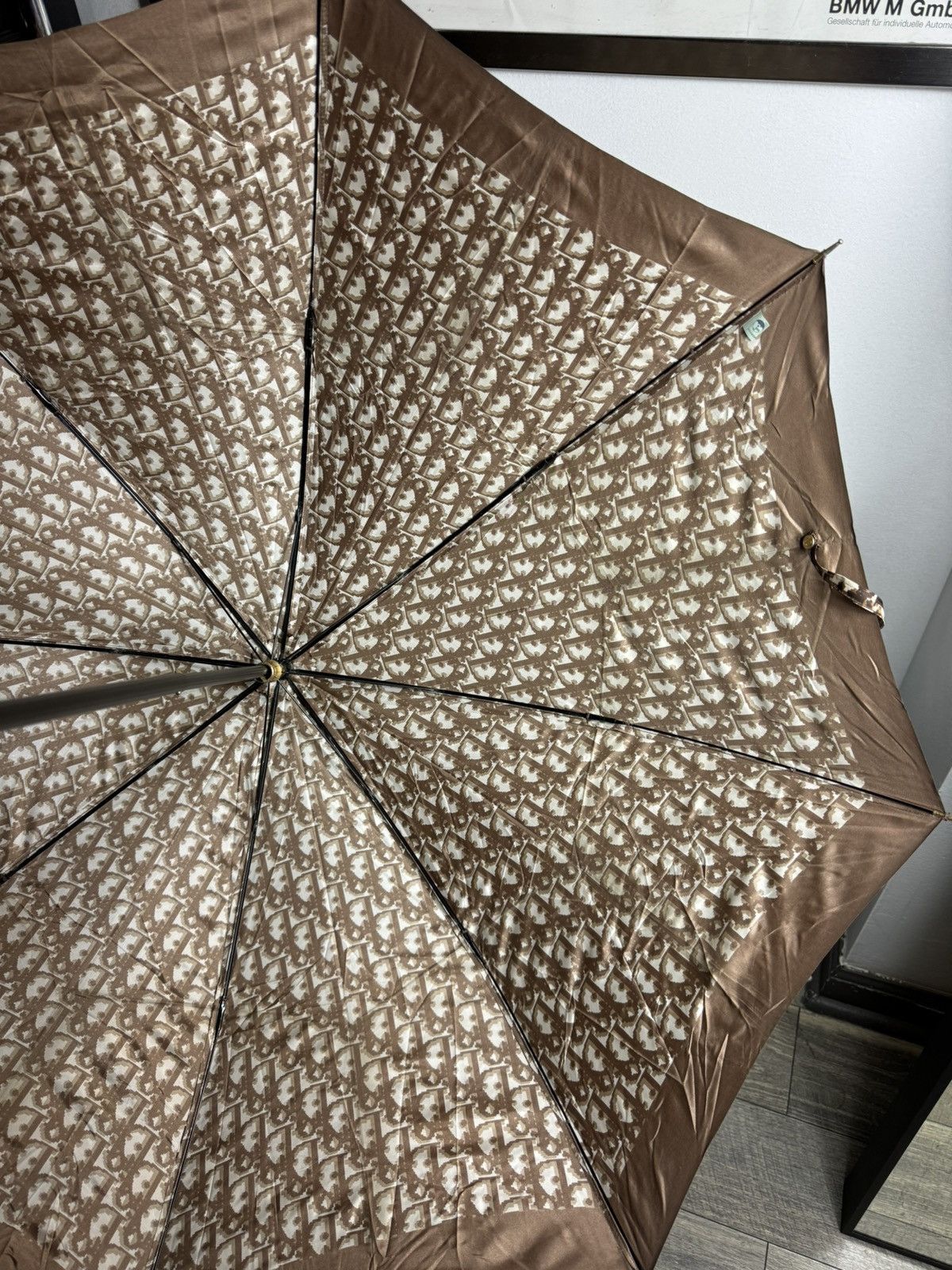 Dior Vintage Christian Dior Trotter brown Monogram Umbrella Size ONE SIZE - 8 Thumbnail