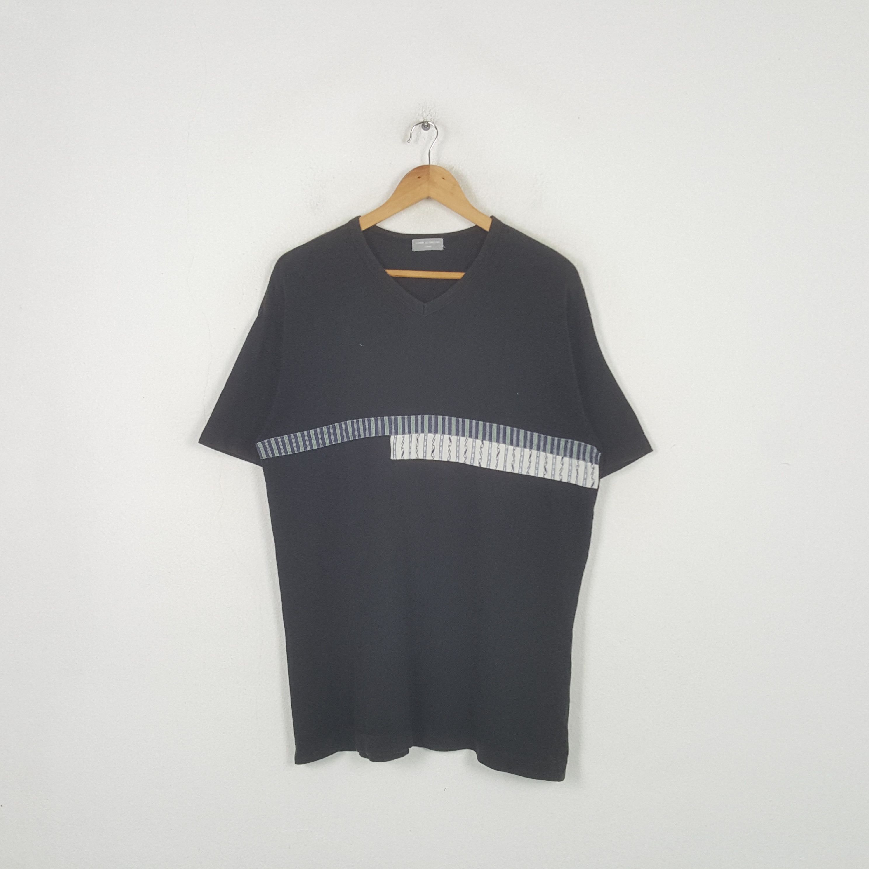 Comme des Garcons Homme Vintage Comme des Garcons Homme Designer Tshirt RR22 Size US L / EU 52-54 / 3 - 1 Thumbnail