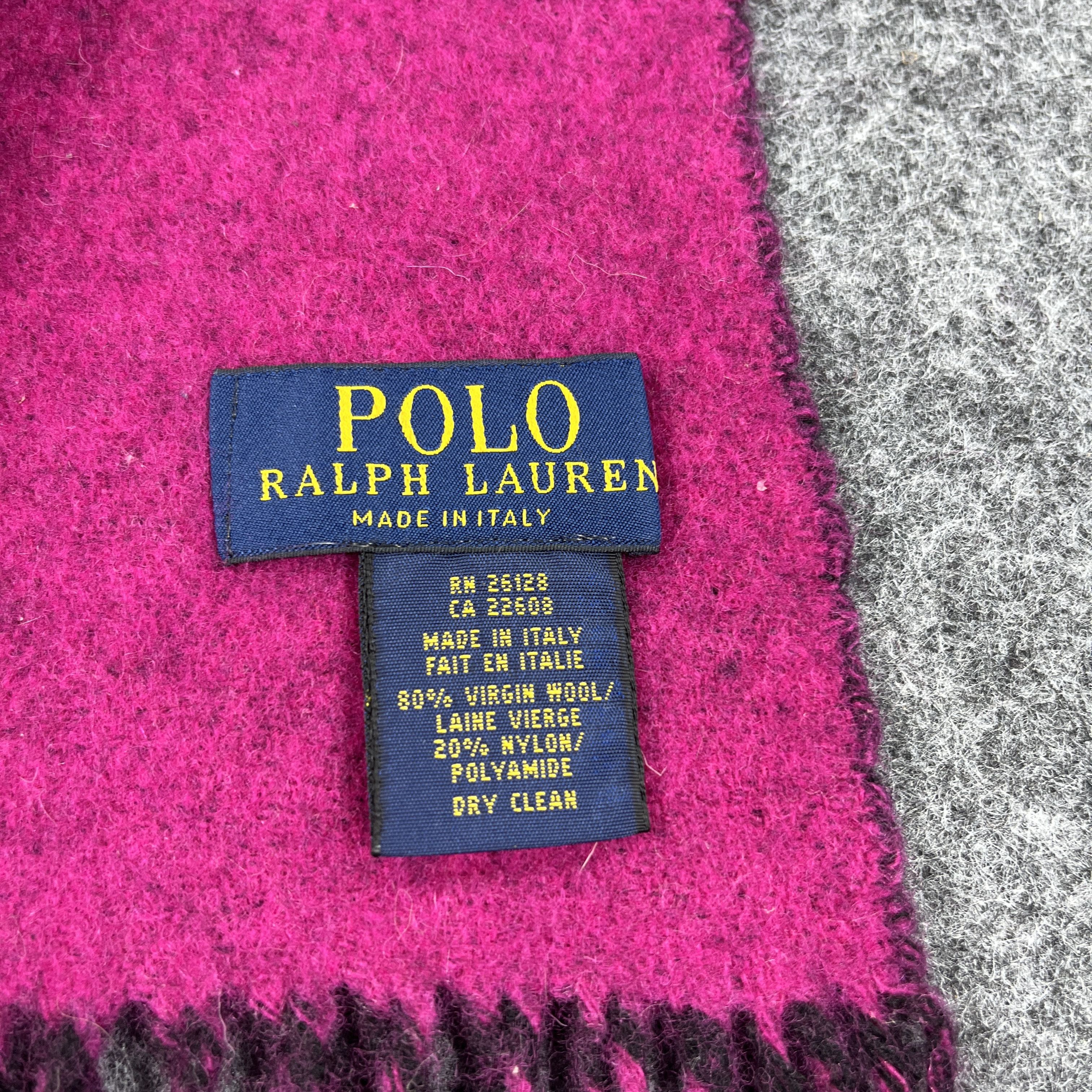 Polo Ralph Lauren × Vintage Polo Ralph Lauren Scarf / Muffler / Neckwear T1040 Size ONE SIZE - 5 Thumbnail