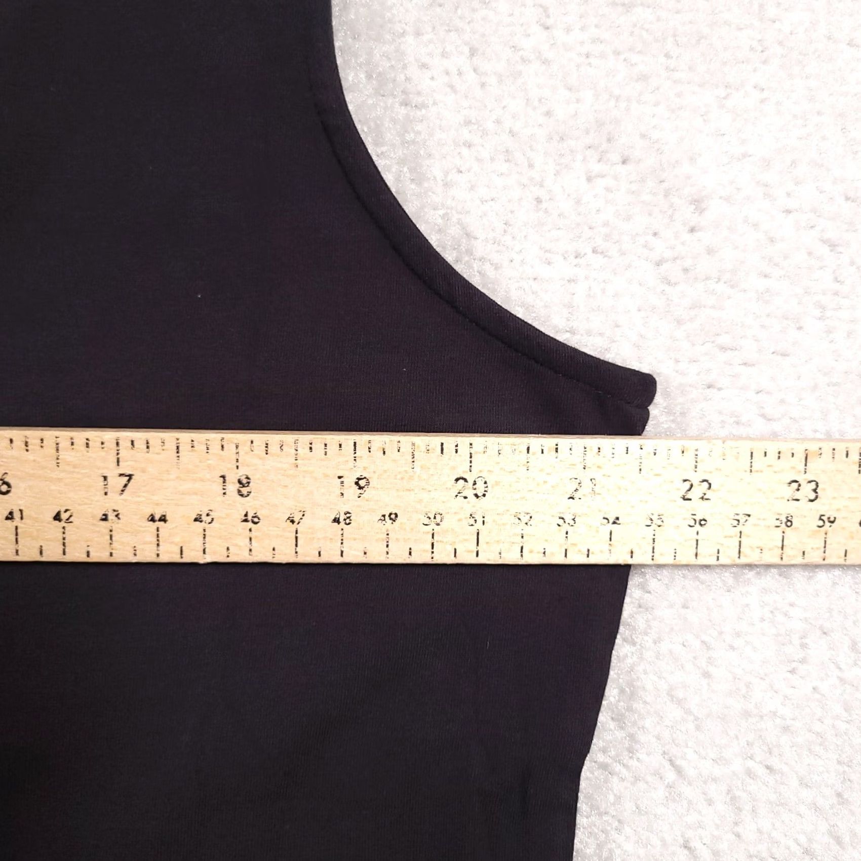 Vintage Diane Gilman Tank Sleeveless Shirt Women's Large Black Beaded Round Neck Size L / US 10 / IT 46 - 5 Thumbnail