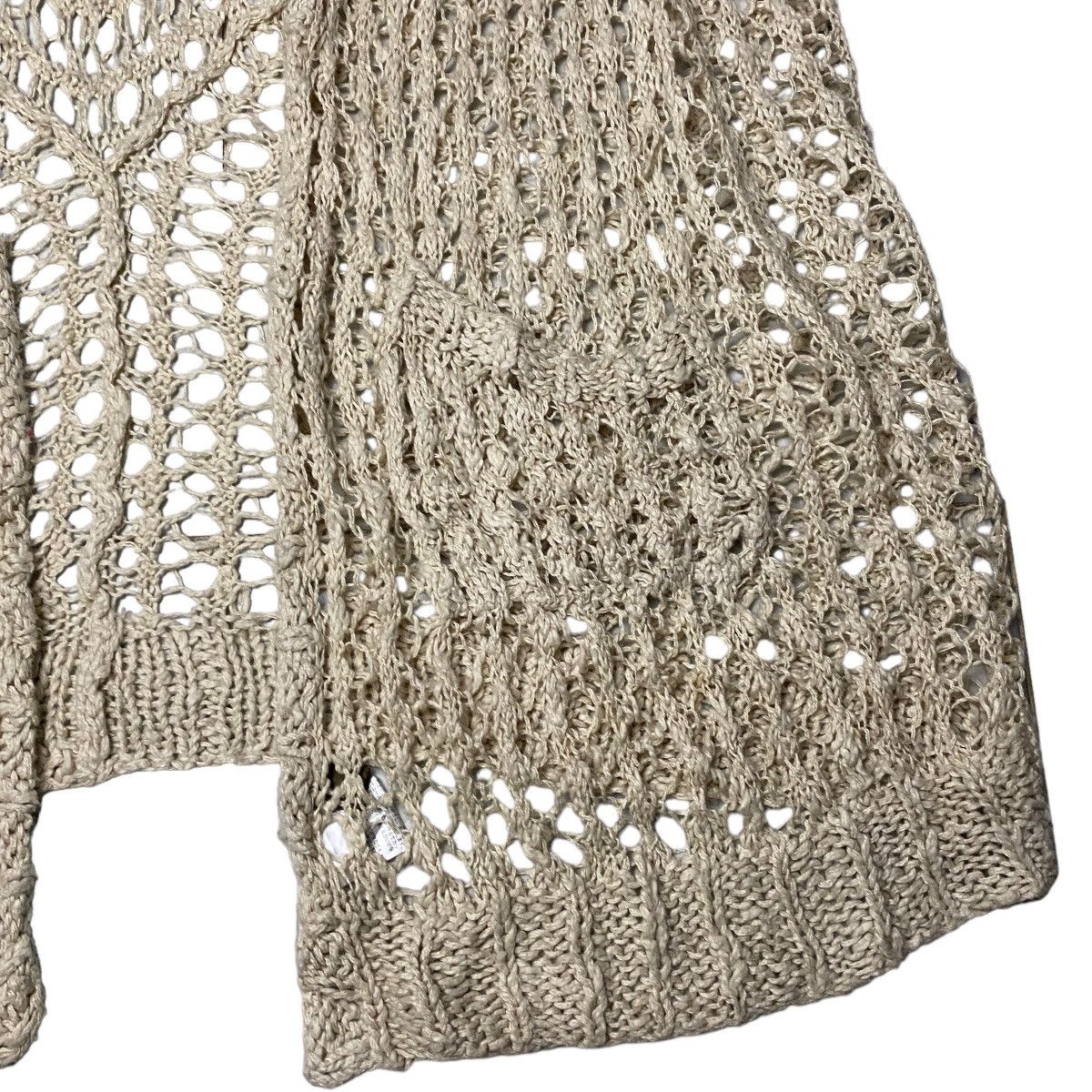 GOA 2000's G.O.A Glittery Taupe Rope Vest Size US XL / EU 56 / 4 - 6 Thumbnail