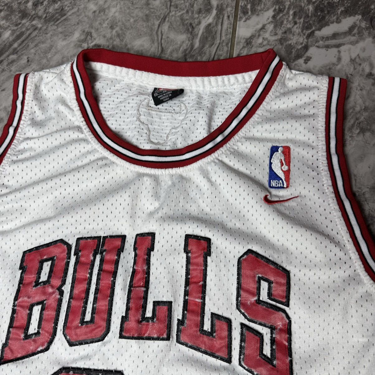 NBA × Nike × Vintage Vintage Nike Chicago Bulls Michael Jordan #23 90s NBA Jersey Size US XL / EU 56 / 4 - 7 Thumbnail