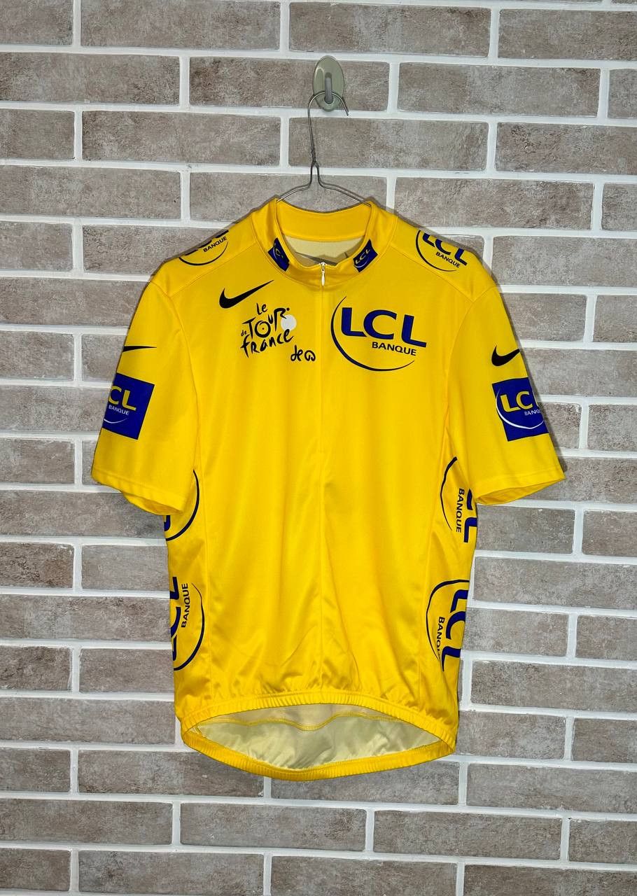 Nike NIKE TOUR DE FRANCE CYCLING JERSEY shirt BIG LOGO Size US M / EU 48-50 / 2 - 1 Thumbnail