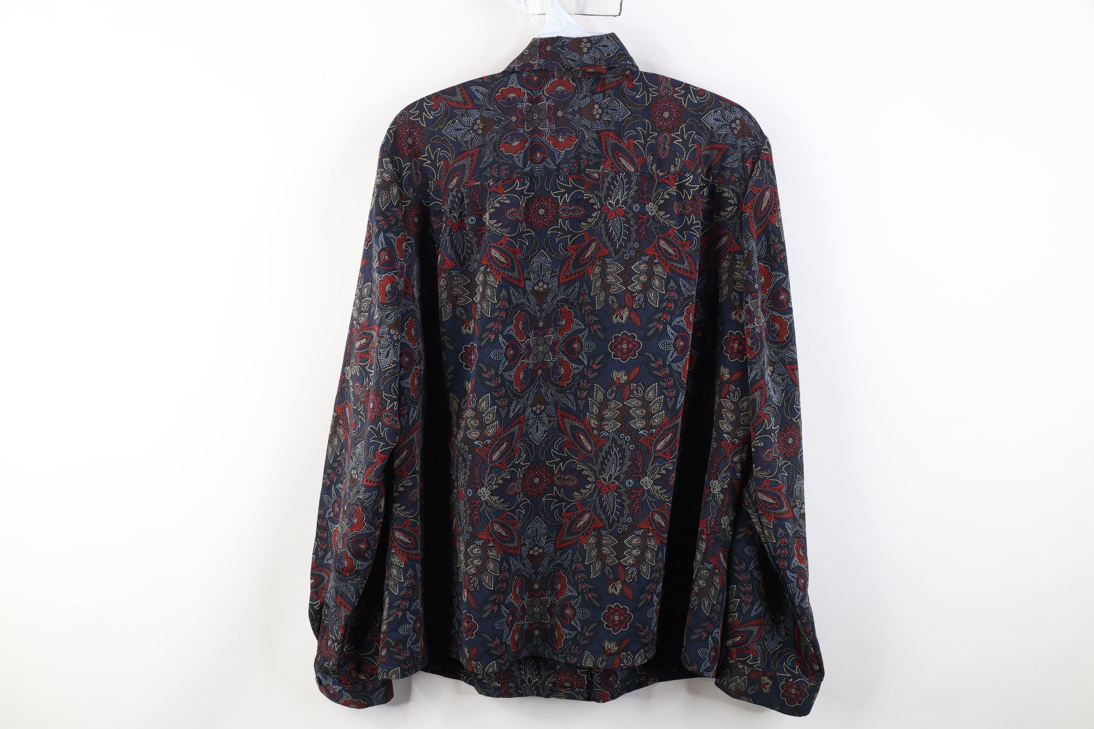 Pendleton Vintage 90s Pendleton Paisley Collared Button Shirt USA Size XXL / US 16-18 / IT 52-54 - 9 Thumbnail