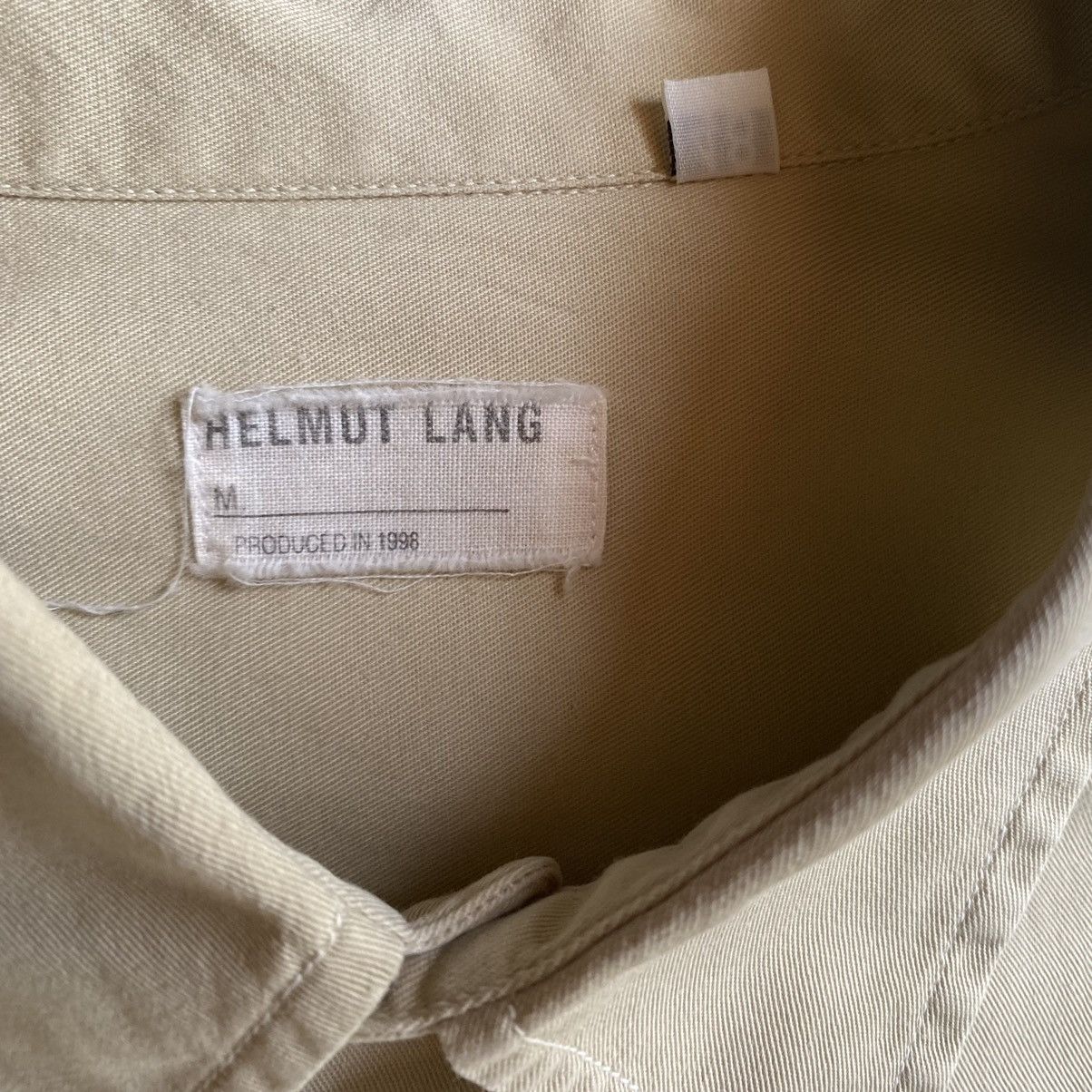 Helmut Lang 1998 Archive Military Shirt Size US M / EU 48-50 / 2 - 4 Thumbnail