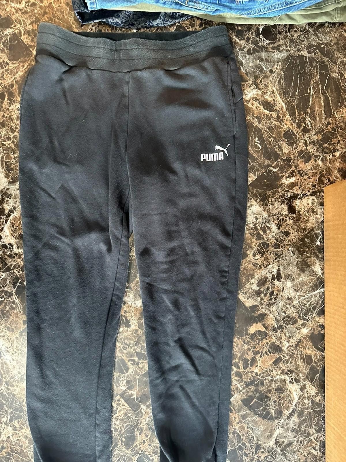 Puma black Puma sweatpants, men's medium Size US 32 / EU 48 - 3 Thumbnail