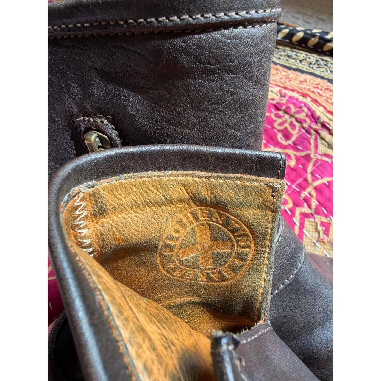 Fiorentini + Baker Rustic Fiorentini + Baker leather combat boots Size US 6.5 / IT 36.5 - 6 Thumbnail