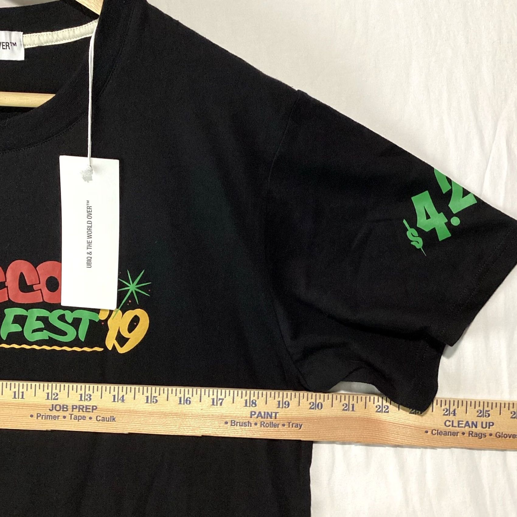 Vintage Broccoli City Fest 19 Shirt Men Large Ubiq Concert Tour Lil Wayne Gunna Rap Tee Size US L / EU 52-54 / 3 - 7 Thumbnail