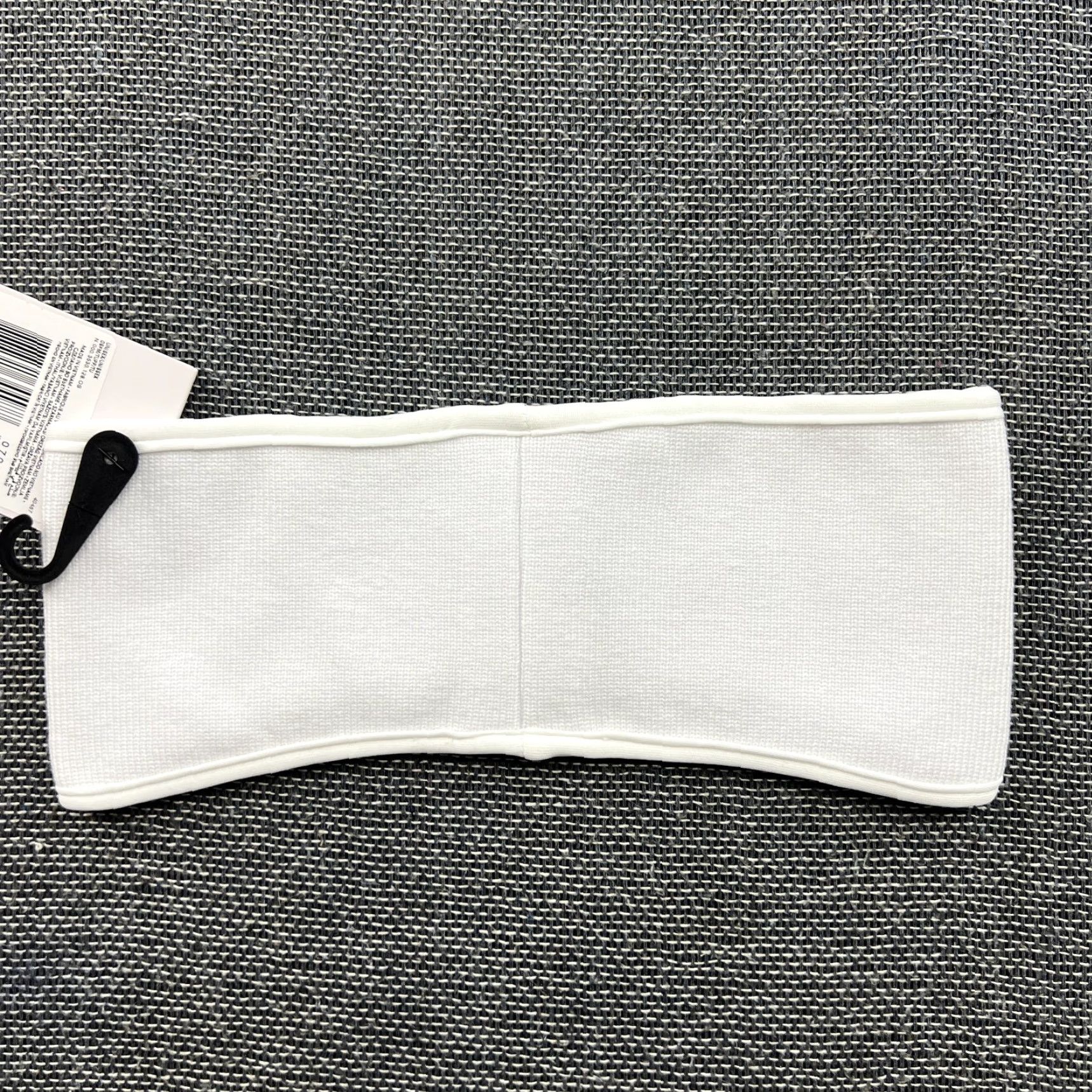 Nike Nike Headband Shirt One Size White Blue Lined Swoosh Running Tennis Unisex Adults Mens Womens Size ONE SIZE - 5 Thumbnail