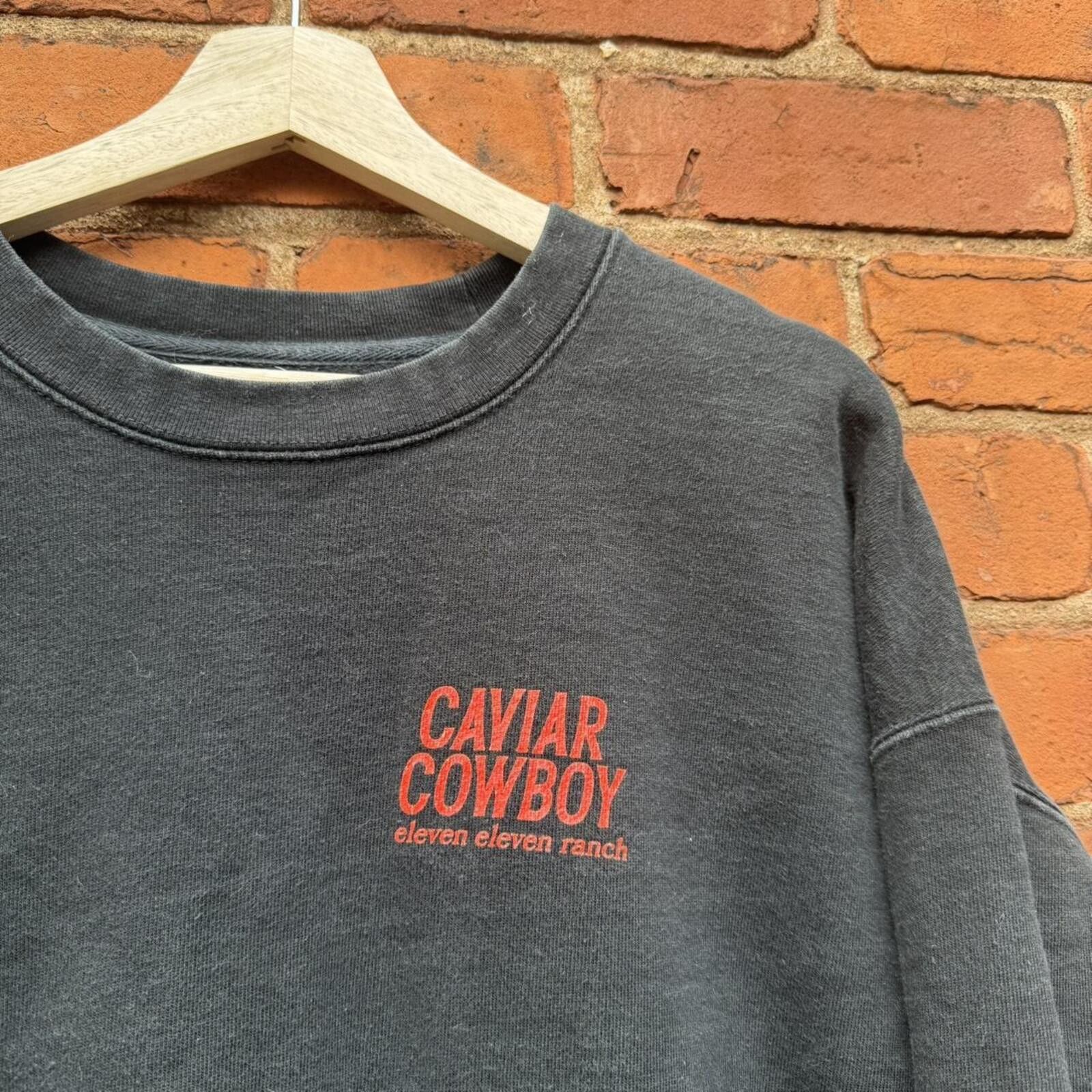 11.11 / eleven eleven eleven eleven caviar cowboys crewneck sweatshirt XL Size US XL / EU 56 / 4 - 3 Thumbnail