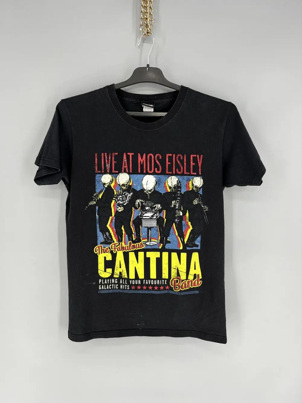 Star Wars Vintage Star Wars Cantina Band Live At Mos Eisley Tour Tee Size US S / EU 44-46 / 1 - 1 Thumbnail