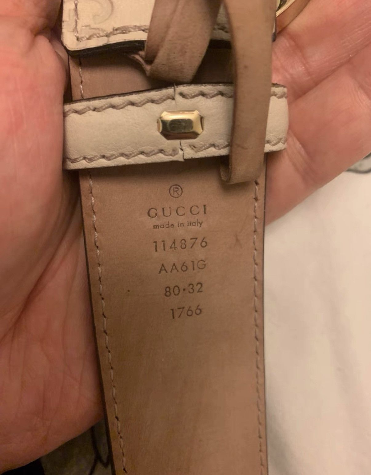 Gucci Gucci Genuine Leather Belt K16 Size ONE SIZE - 5 Thumbnail