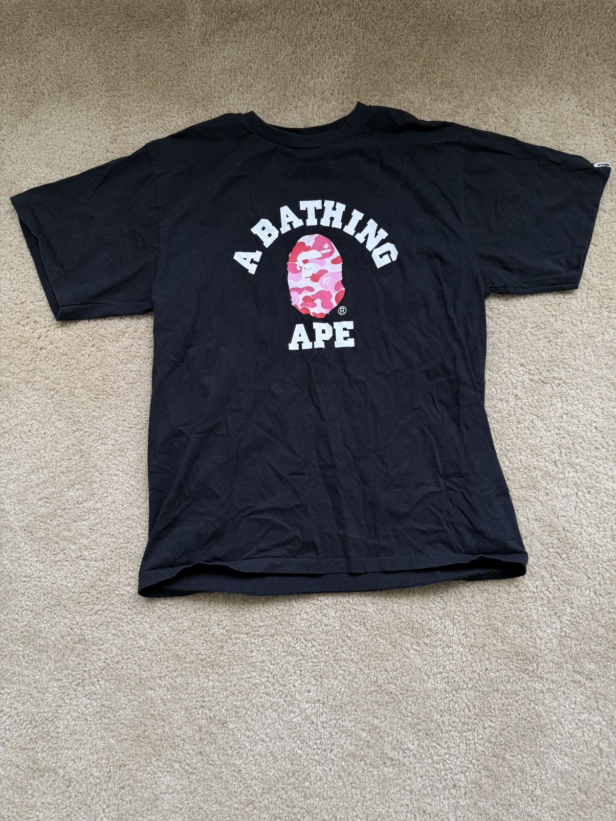Bape ABC Camo College Tee Size US XL / EU 56 / 4 - 1 Thumbnail