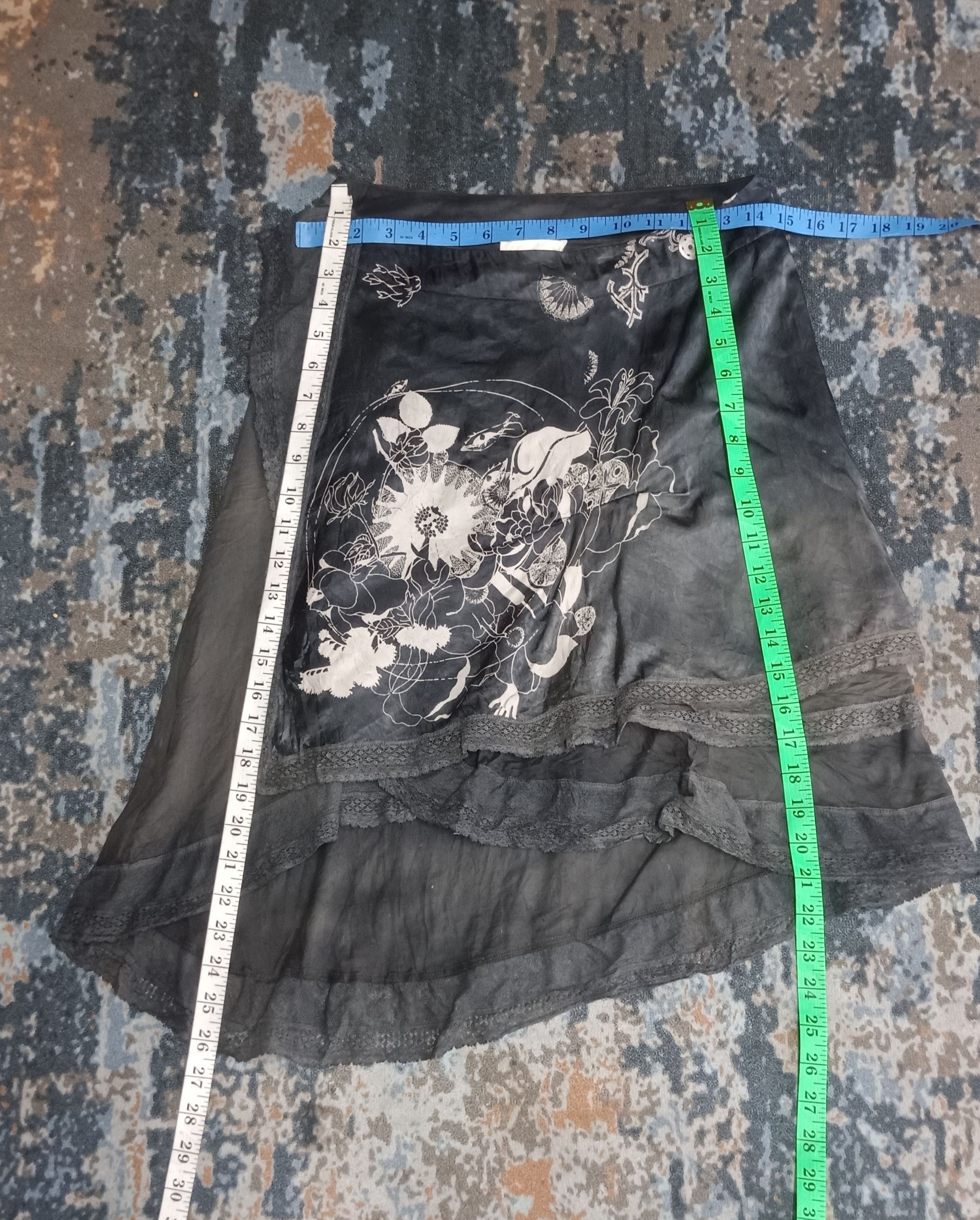 Diesel Vintage Diesel Romania Mini Skirt Size 29" - 11 Thumbnail
