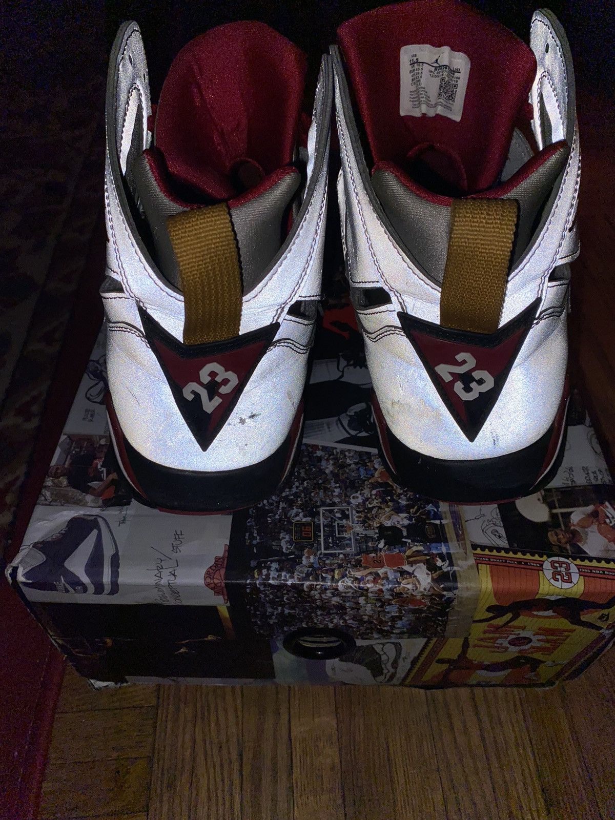 Jordan Brand × Nike Jordan 7 Retro Reflections of a Champion Size US 11.5 / EU 44-45 - 4 Thumbnail