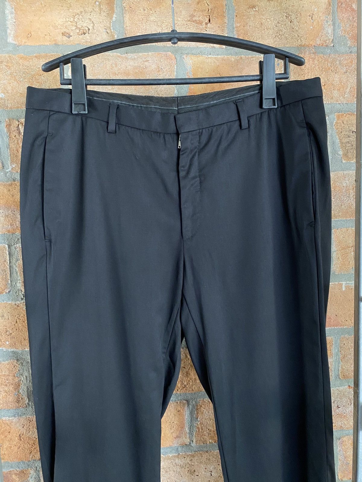 Gucci Gucci Black Tailored Straight-Leg Trousers Size US 38 / EU 54 - 2 Thumbnail