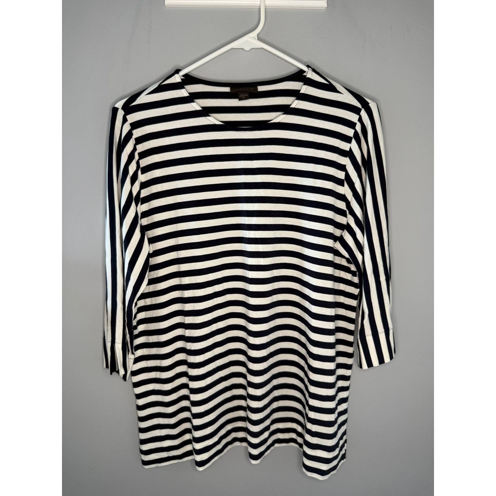 Other J. Jill Wearever Collection Striped Tunic Top White/Black M Size M / US 6-8 / IT 42-44 - 1 Thumbnail