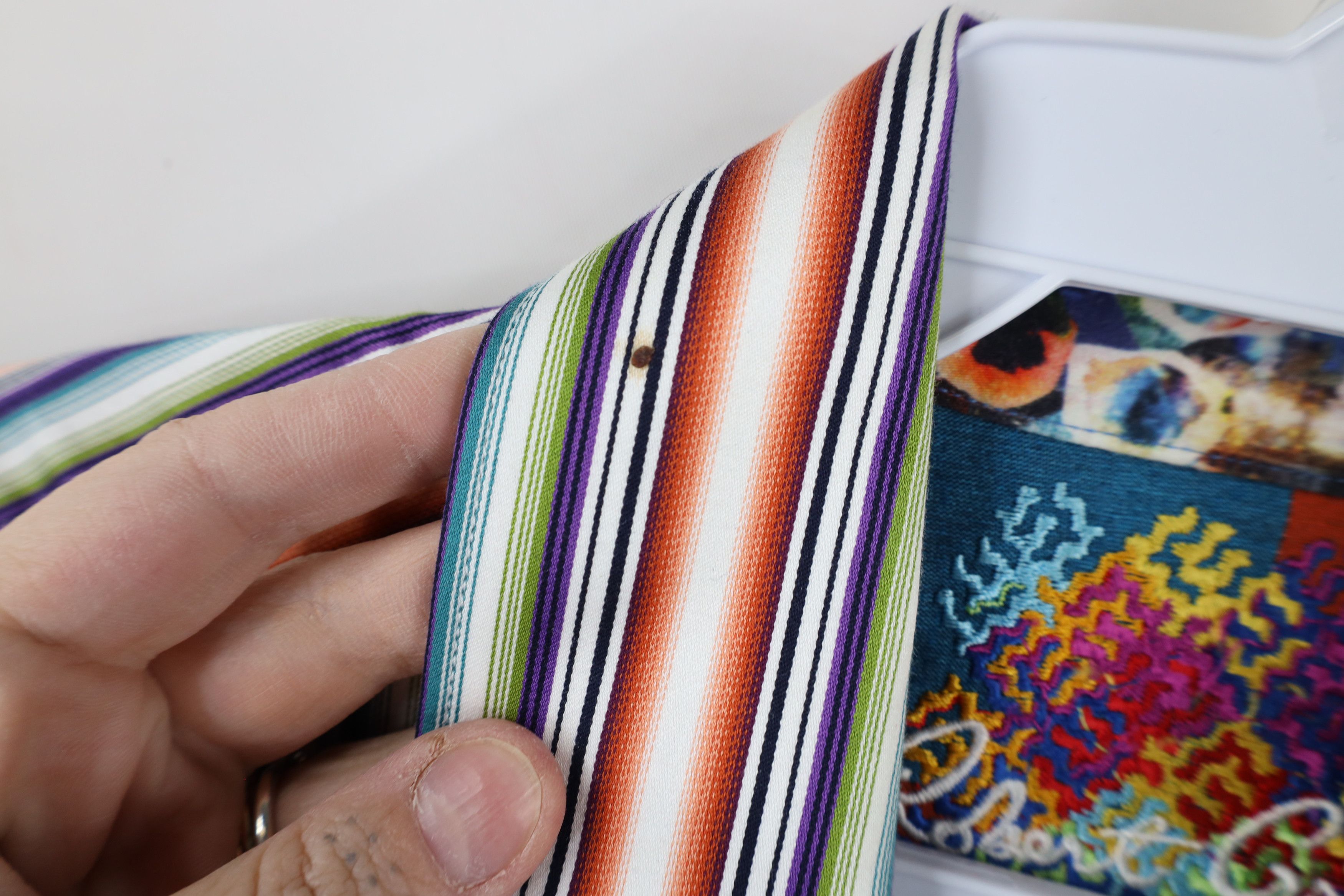 Robert Graham × Vintage Robert Graham Tailored Rainbow Flip Cuff Button Shirt Size US XXL / EU 58 / 5 - 4 Thumbnail