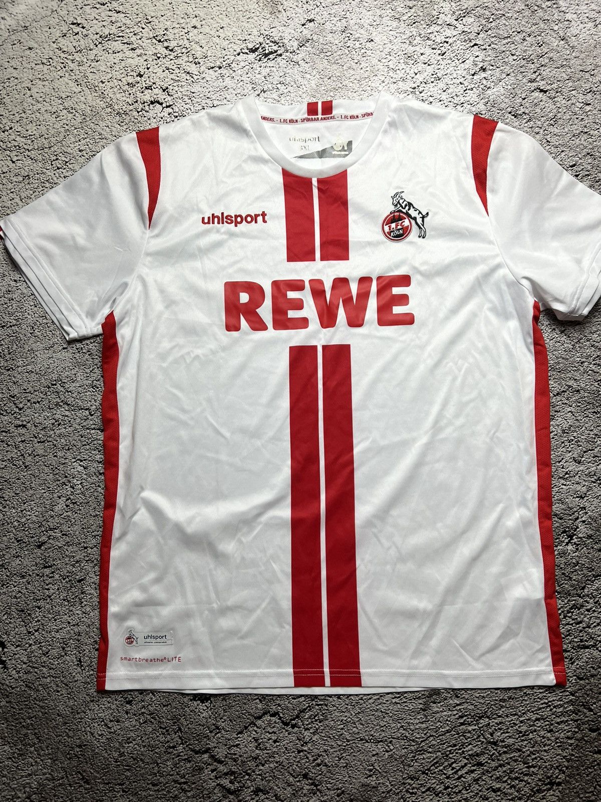 Other Y2K 1.FC Koln rewe jersey by uhlsport Size US XXL / EU 58 / 5 - 1 Thumbnail