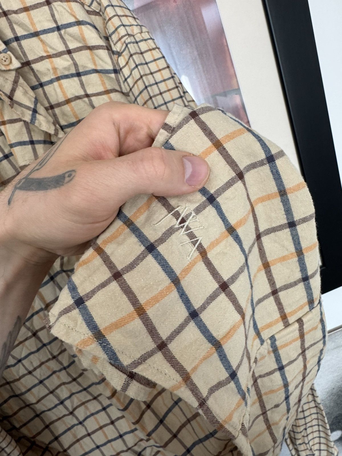 Uniqlo J.W. Anderson X Uniqlo Flannel Button Up Shirt Rare Designer Size US L / EU 52-54 / 3 - 4 Thumbnail