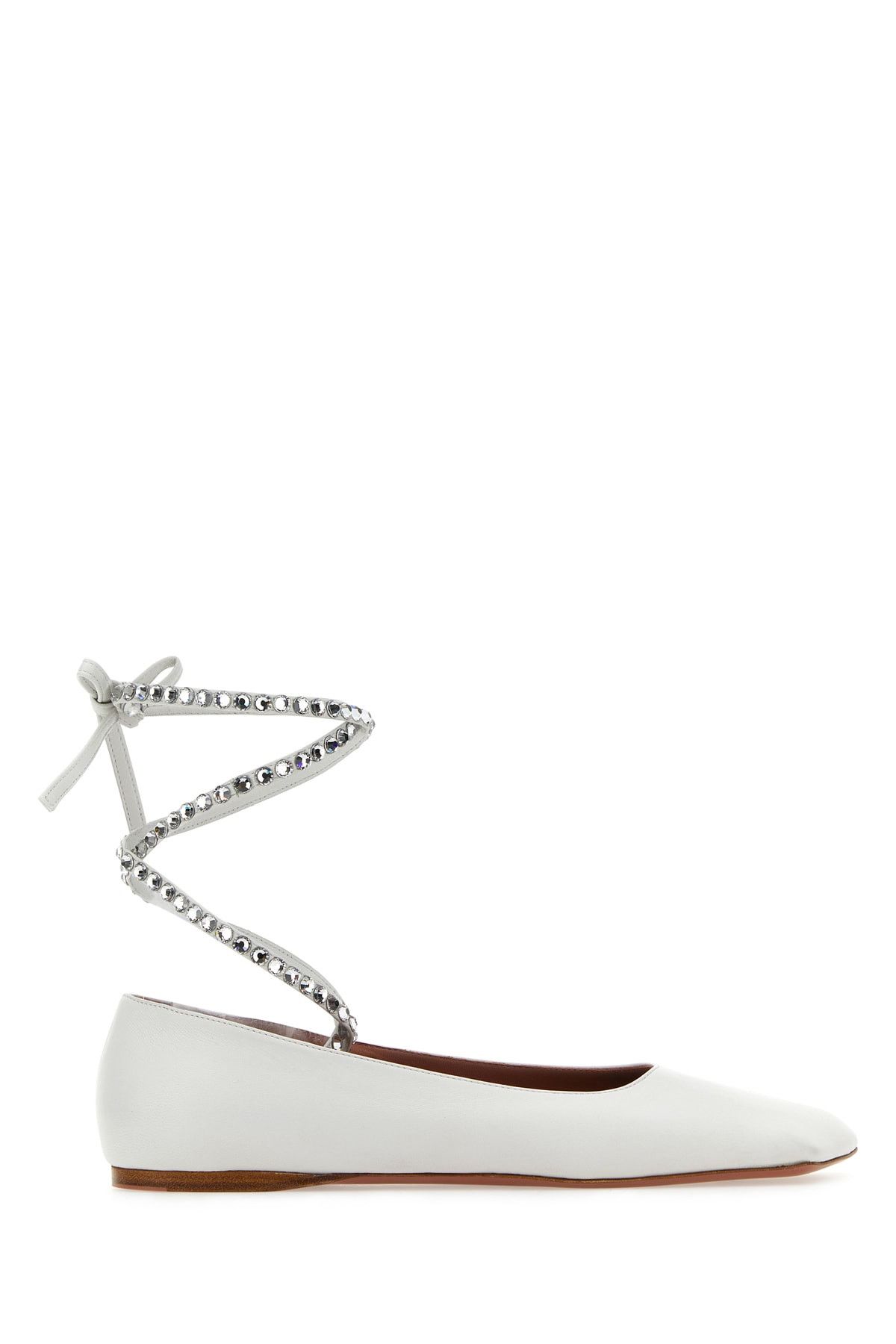 image of Amina Muaddi Ballerine Shoes in Mixed Colours, Women's (Size 8)
