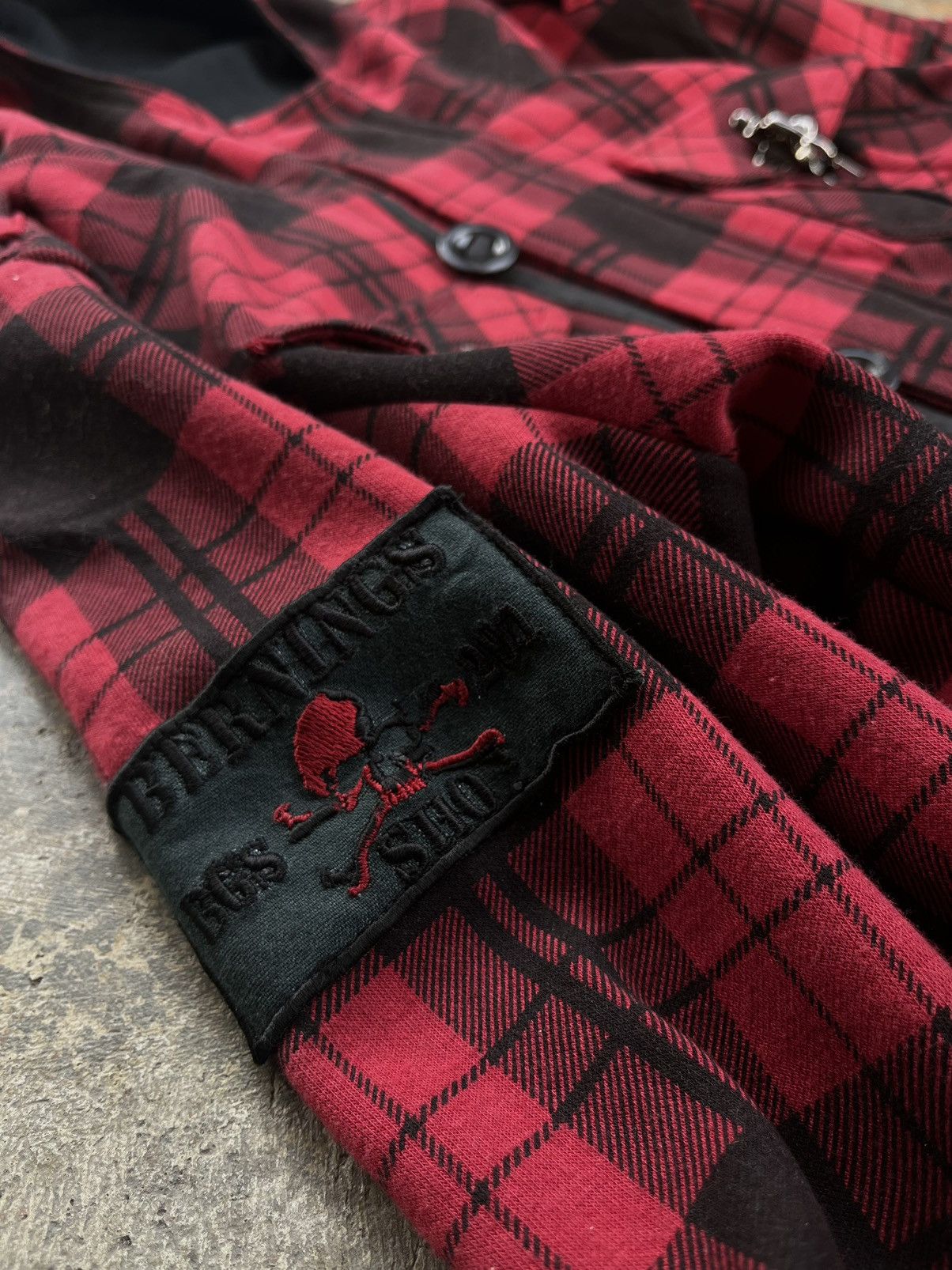 14th Addiction JAPANESE BERNINGS SHO BONDAGE HOODED ZIPP GOTHIC PUNK STYLE Size US L / EU 52-54 / 3 - 7 Thumbnail