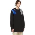 Raf Simons o1y0325 Logo Crewneck Sweater in Black Size US L / EU 52-54 / 3 - 3 Thumbnail