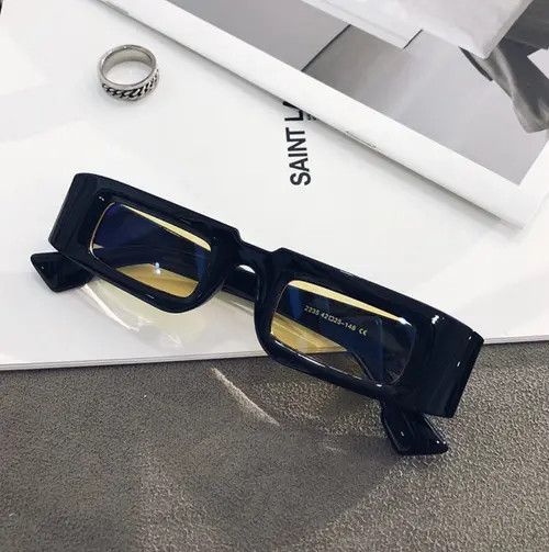 Designer × Electric Visual Retro square glasses with small frames Size ONE SIZE - 4 Thumbnail