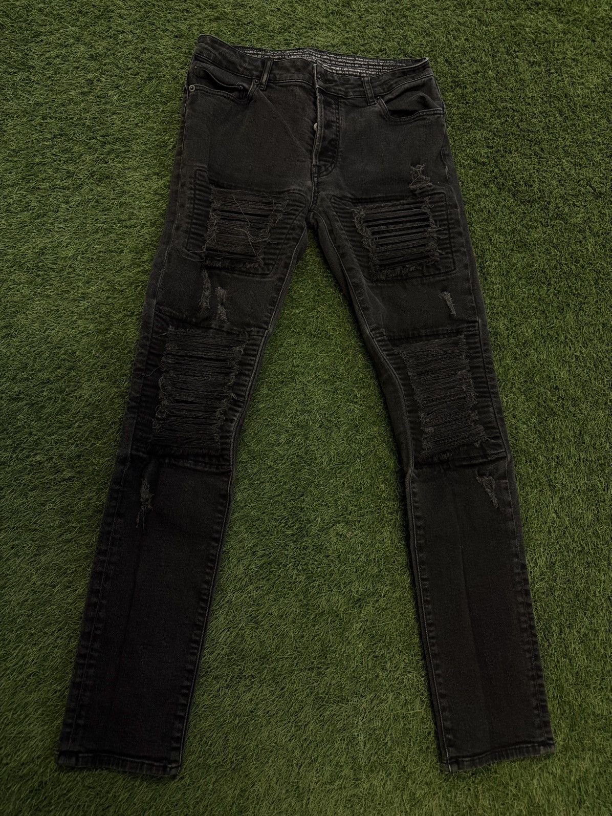 Marcelo Burlon Marcelo Burlon Black Jeans Size 32 Good Condition Size US 32 / EU 48 - 5 Thumbnail