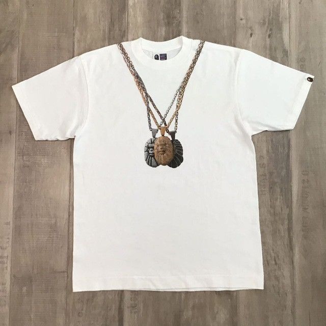 Bape × Nigo BAPE ★NFS exclusive★ Jacob necklace T-shirt Size US M / EU 48-50 / 2 - 1 Thumbnail