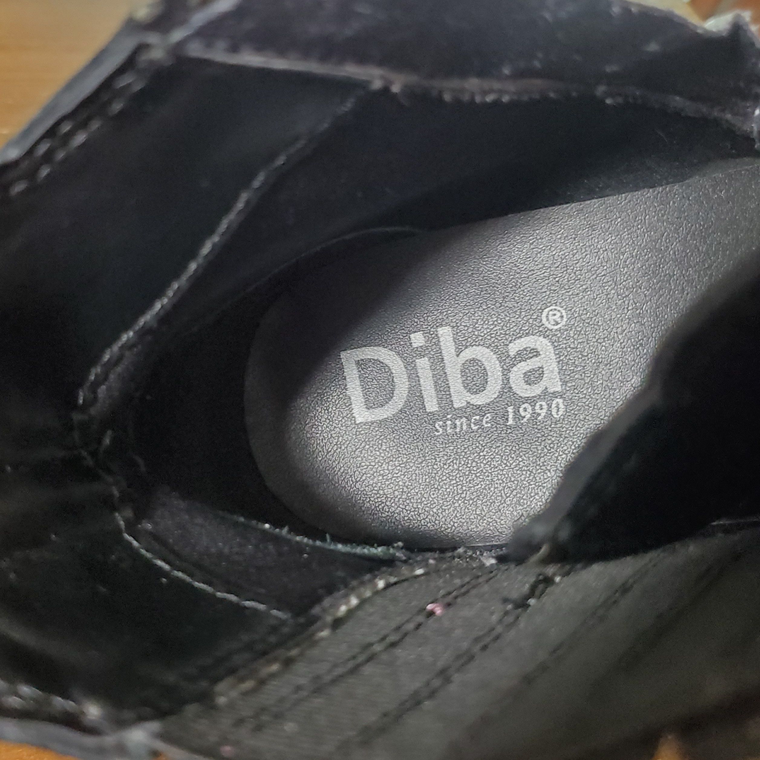 Other Diba Size 8.5 Booties Embroidered Black Suede Leather Size US 8.5 / IT 38.5 - 10 Thumbnail