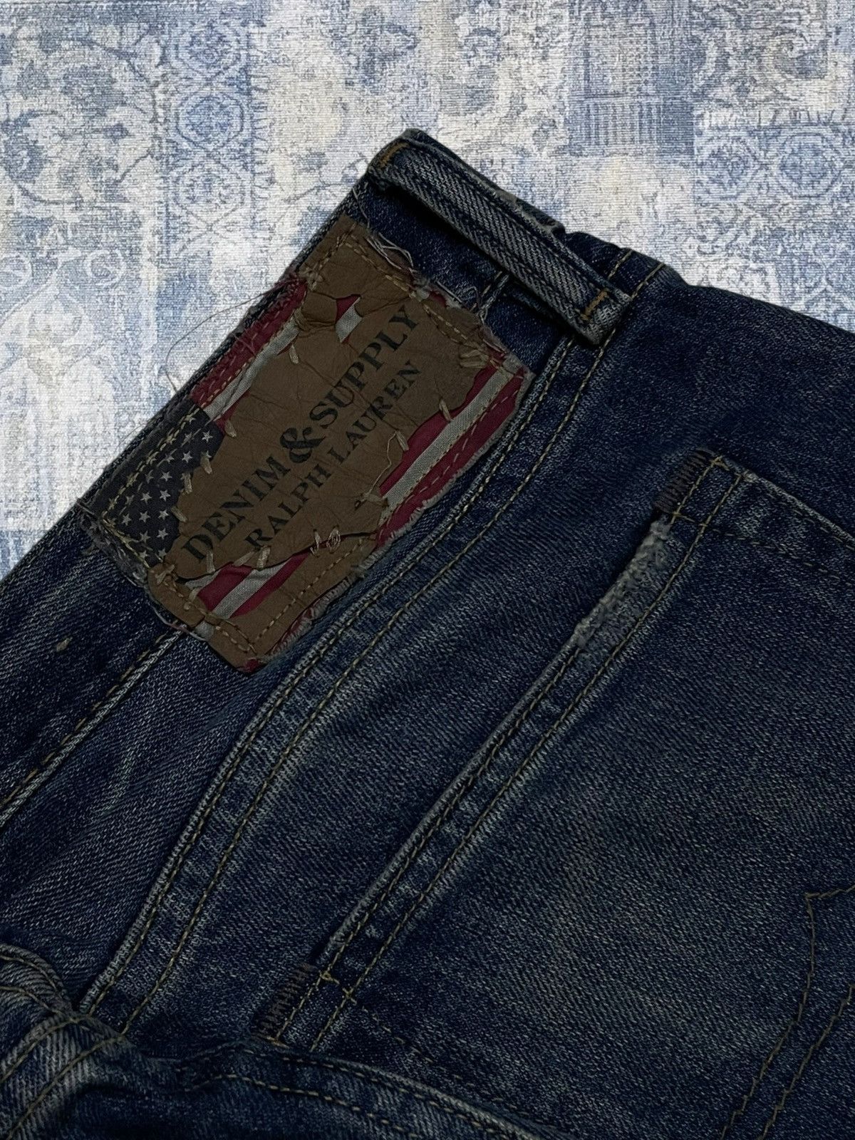 Polo Ralph Lauren Vintage Designer Denim Supply Ralph Lauren Distressed Denim Size US 32 / EU 48 - 16 Thumbnail
