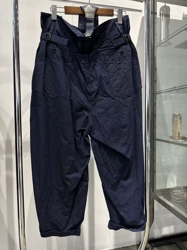 Yohji Yamamoto Yohji Yamamoto size 2 15ss suspenders pants 2501-Nextarrow Size US 30 / EU 46 - 4 Thumbnail