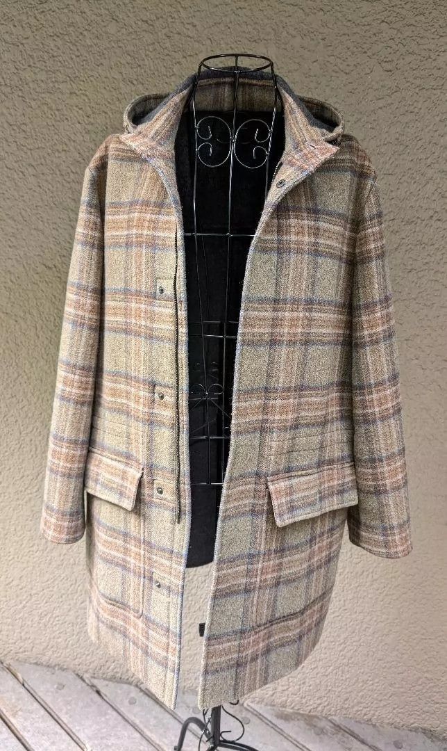 Loro Piana LORO PIANA Men's cashmere check coat Size US M / EU 48-50 / 2 - 1 Thumbnail