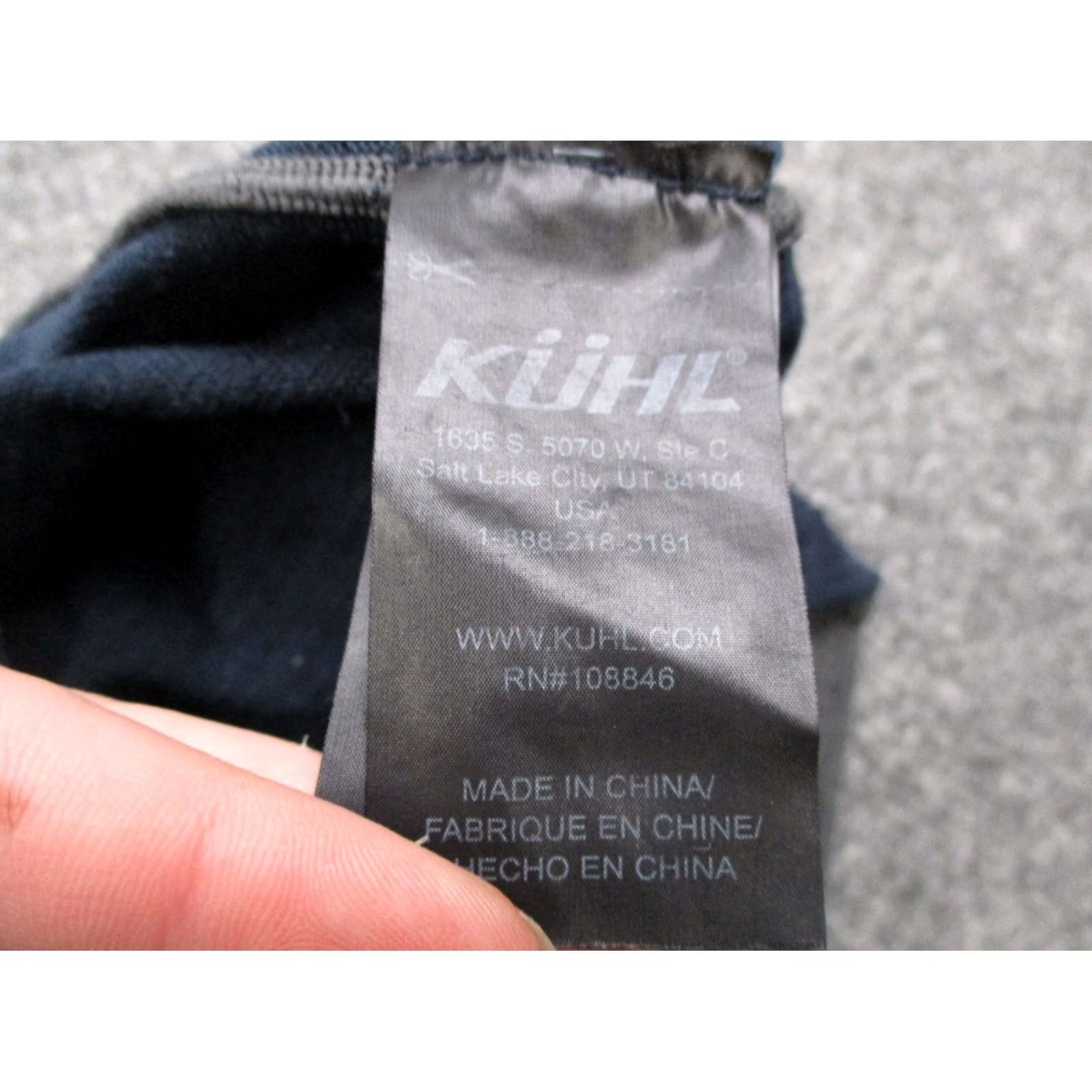 Vintage Kuhl Jacket Womens M Blue Gary Lightweight Shadow Hiking Hoodie Outdoors Size M / US 6-8 / IT 42-44 - 7 Thumbnail