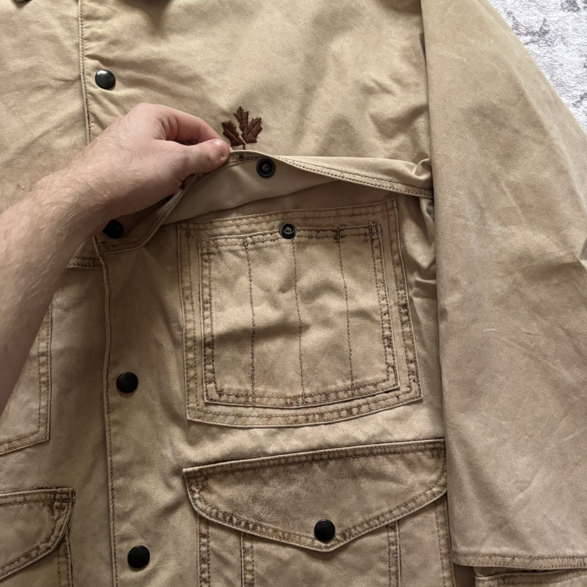 General Research General Research Resident of Kanada Canvas Pocket Jacket Size US L / EU 52-54 / 3 - 6 Thumbnail