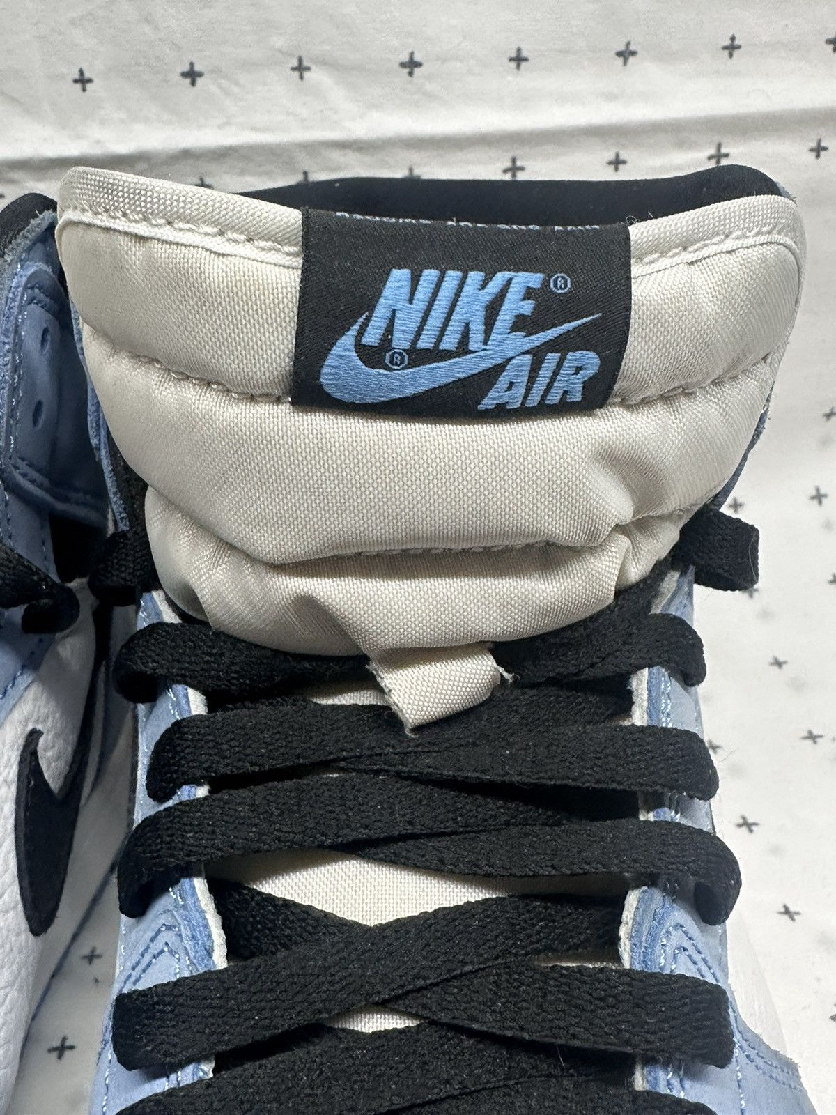 Nike University Blue Air Jordan 1 Retro High *used Size US 9 / EU 42 - 8 Thumbnail