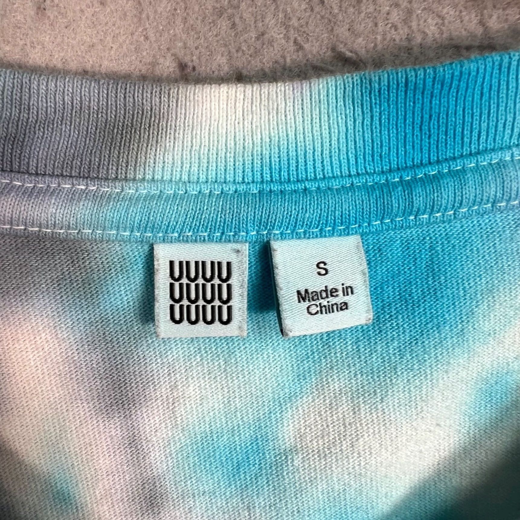 Uniqlo Uniqlo U Mens Size Small Tie-Dye T-Shirt 100% Cotton Short Sleeve Crew Neck Multicolor All Seasons Summer Spring Fall 2020-2029 Mens Size US S / EU 44-46 / 1 - 3 Thumbnail