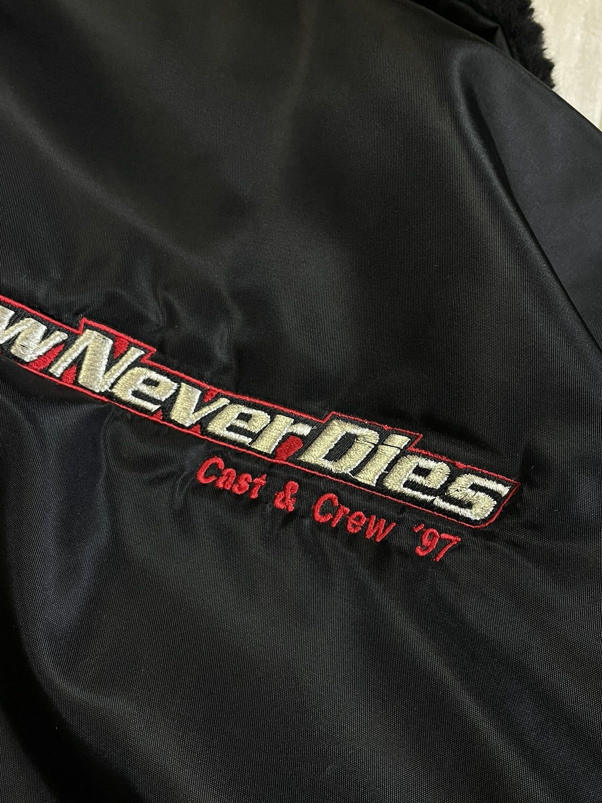 Vintage Vintage 007 James Bond 1997 Bomber MA2 Tomorrow Never Dies Size US XL / EU 56 / 4 - 5 Thumbnail