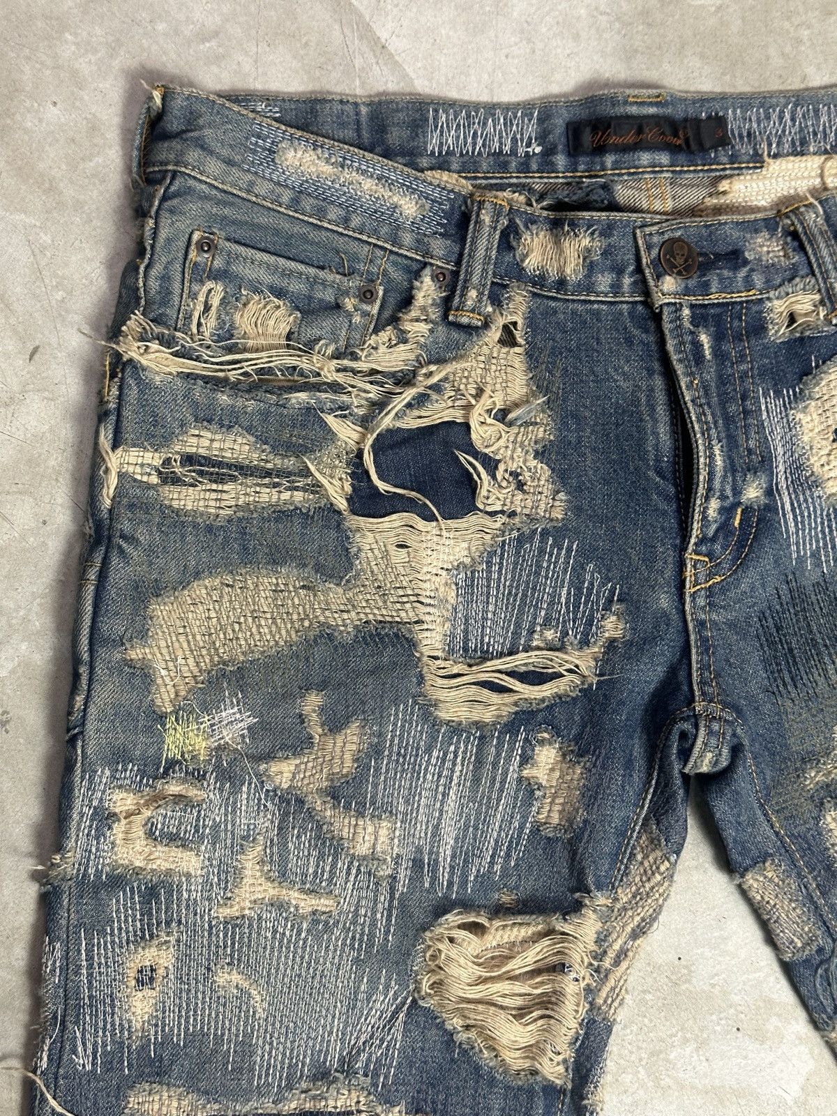 Undercover A/W2005 Undercover 85 arts&crafts denim size3 Size US 31 - 3 Thumbnail